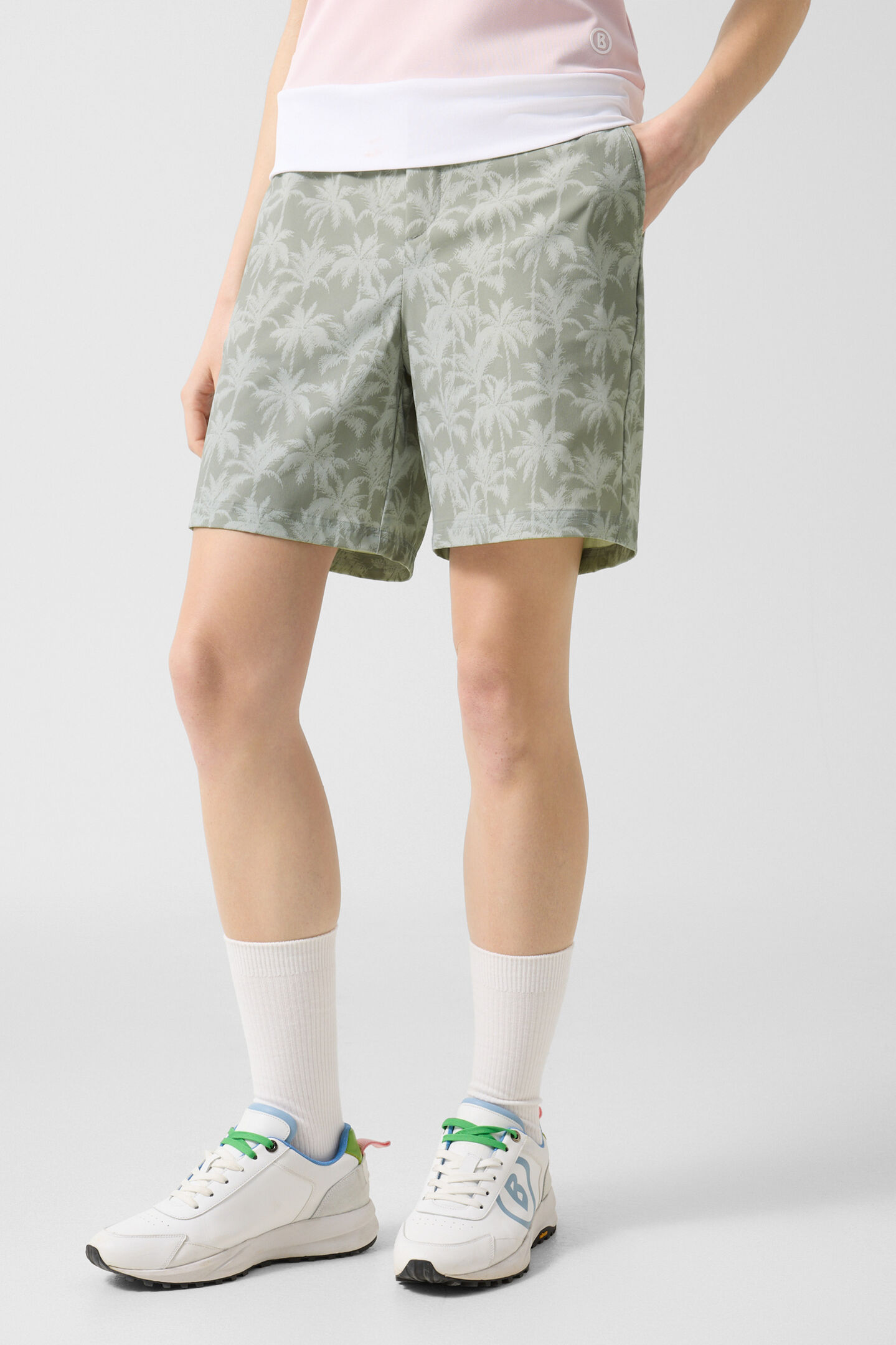 Eleni functional shorts Eucalyptus