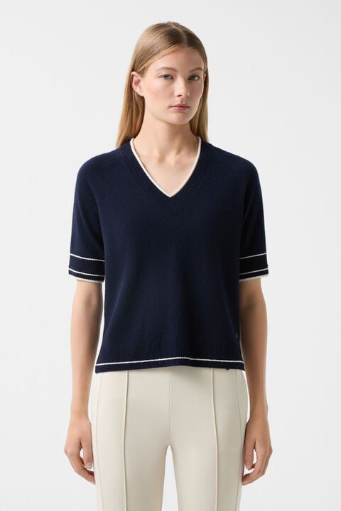 Chiri knitted shirt Navy blue Chiri knitted shirt Navy blue
