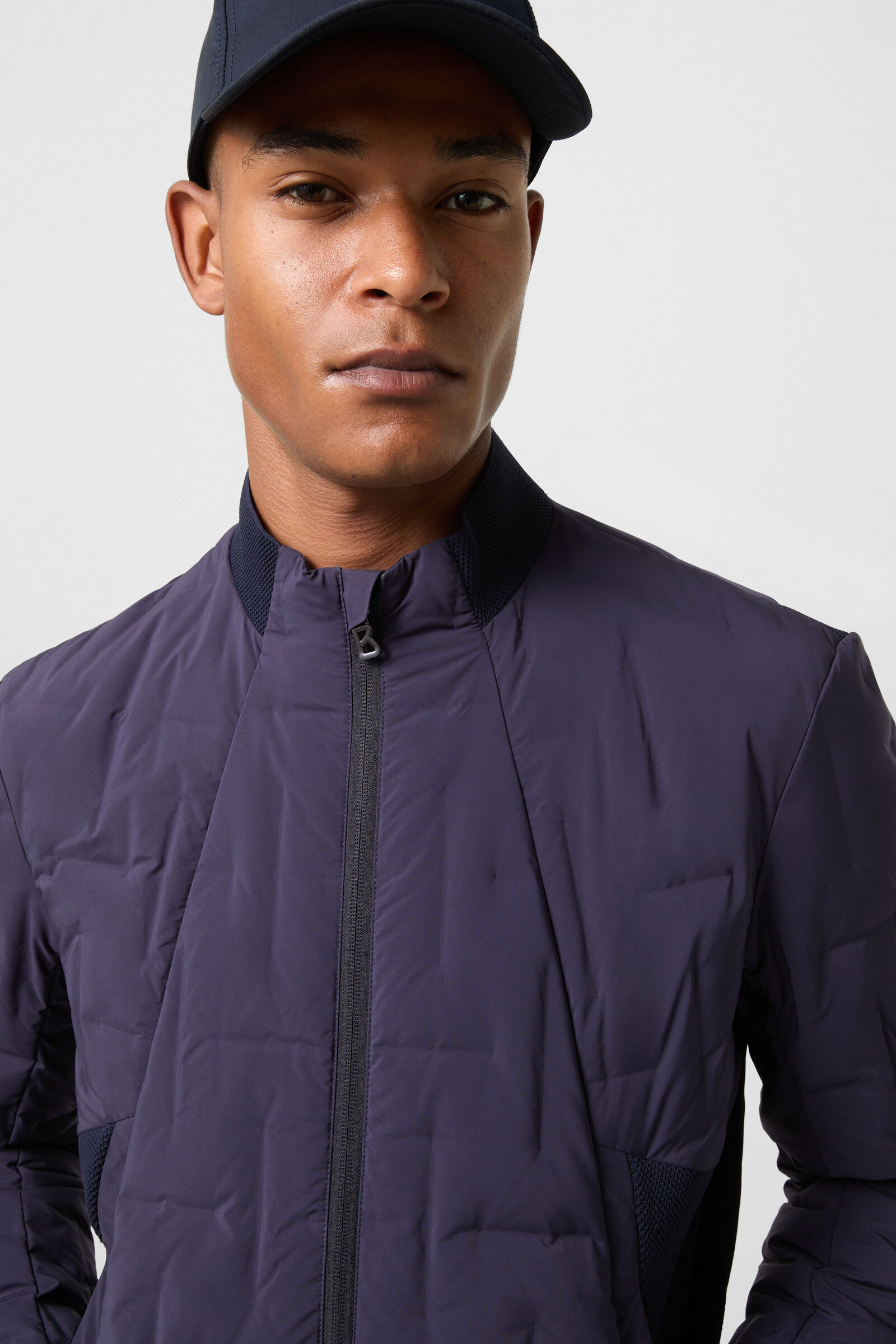 Saschan lightweight down jacket Navy blue