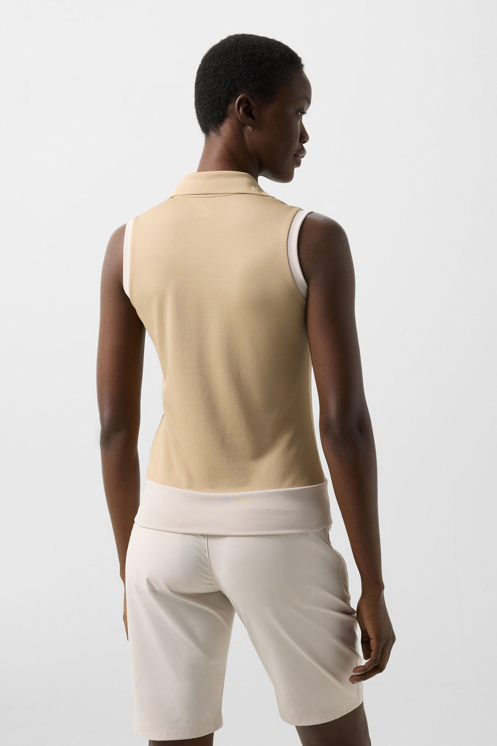 Polo-Top Alysha Beige