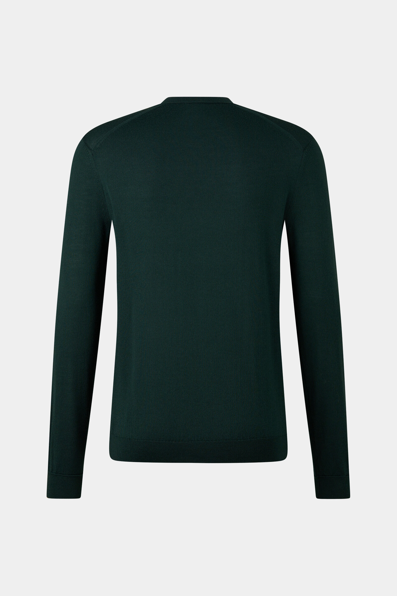 Fine knit jumper Ole Dark green