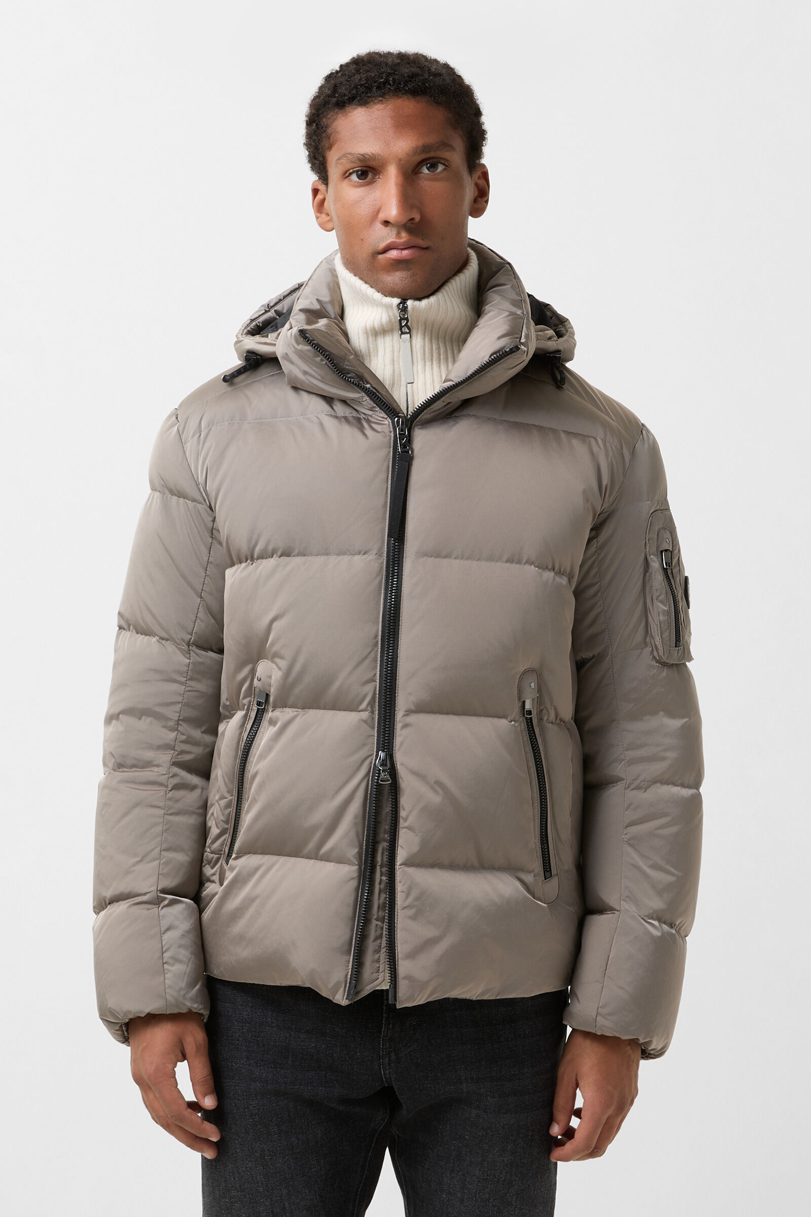 Jamy down jacket Greige