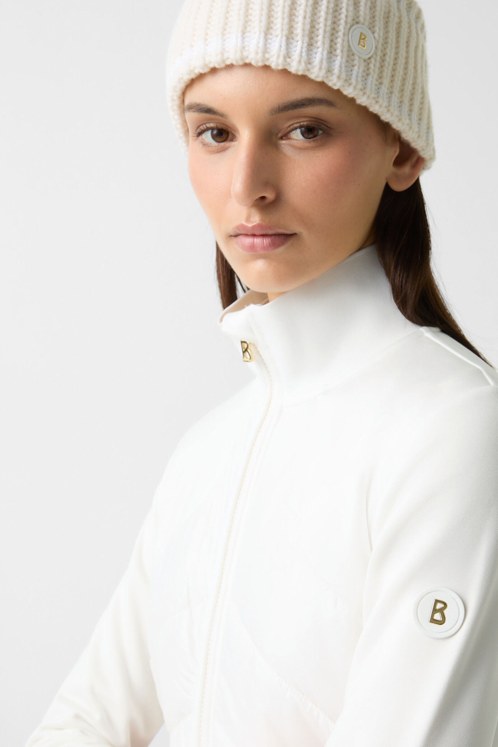 Hybrid-Jacke Camy Off-White