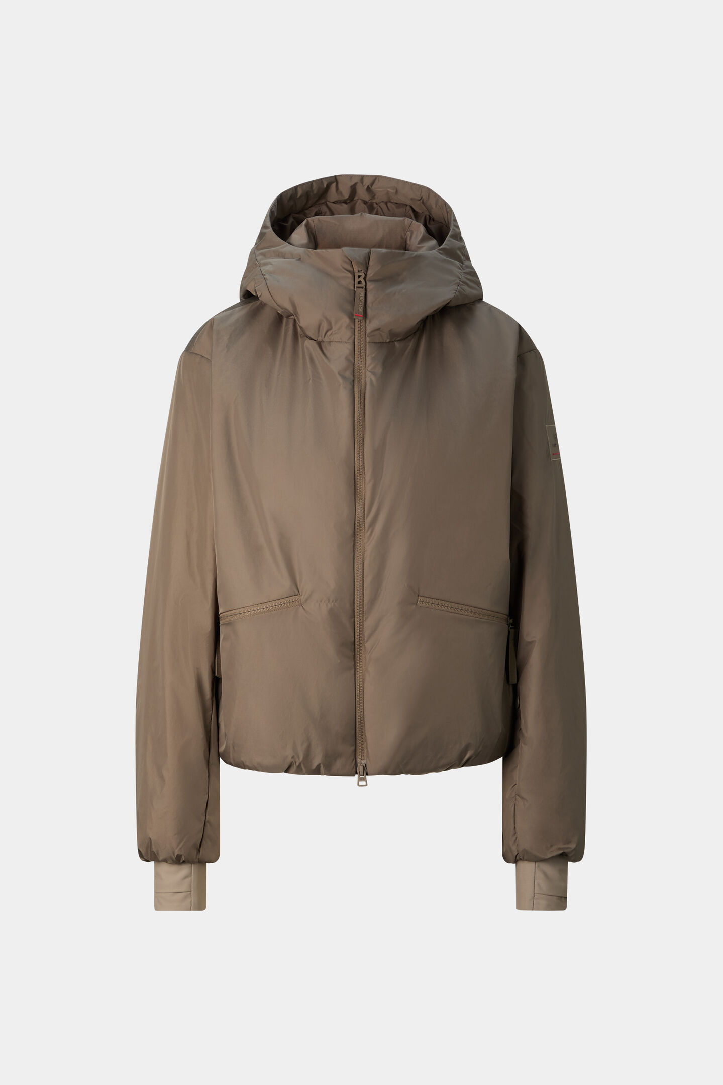Skijacke Celina Taupe