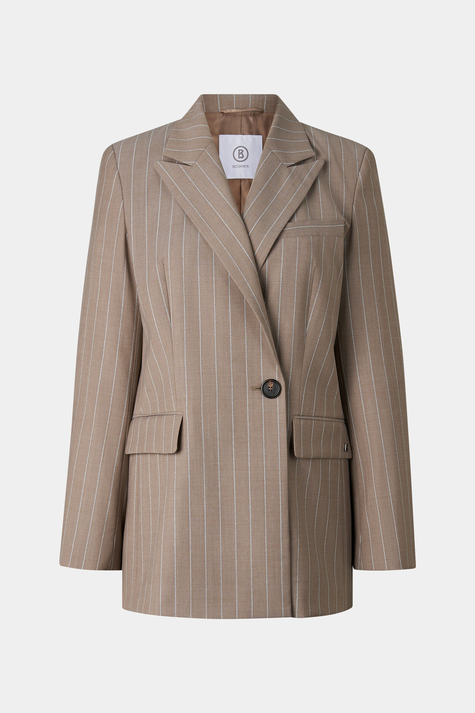 Virgin wool blazer Janina Camel