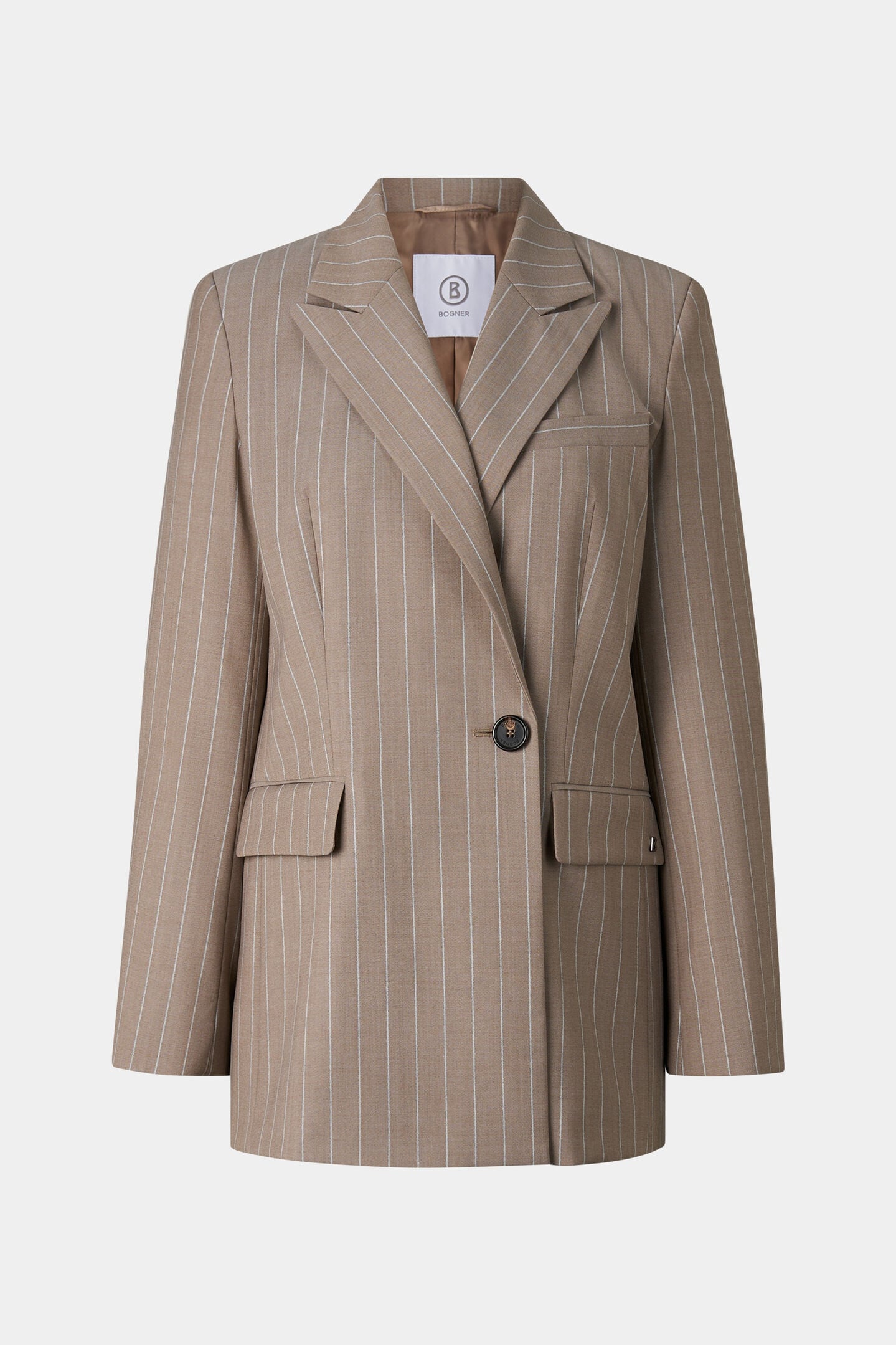 Virgin wool blazer Janina Camel