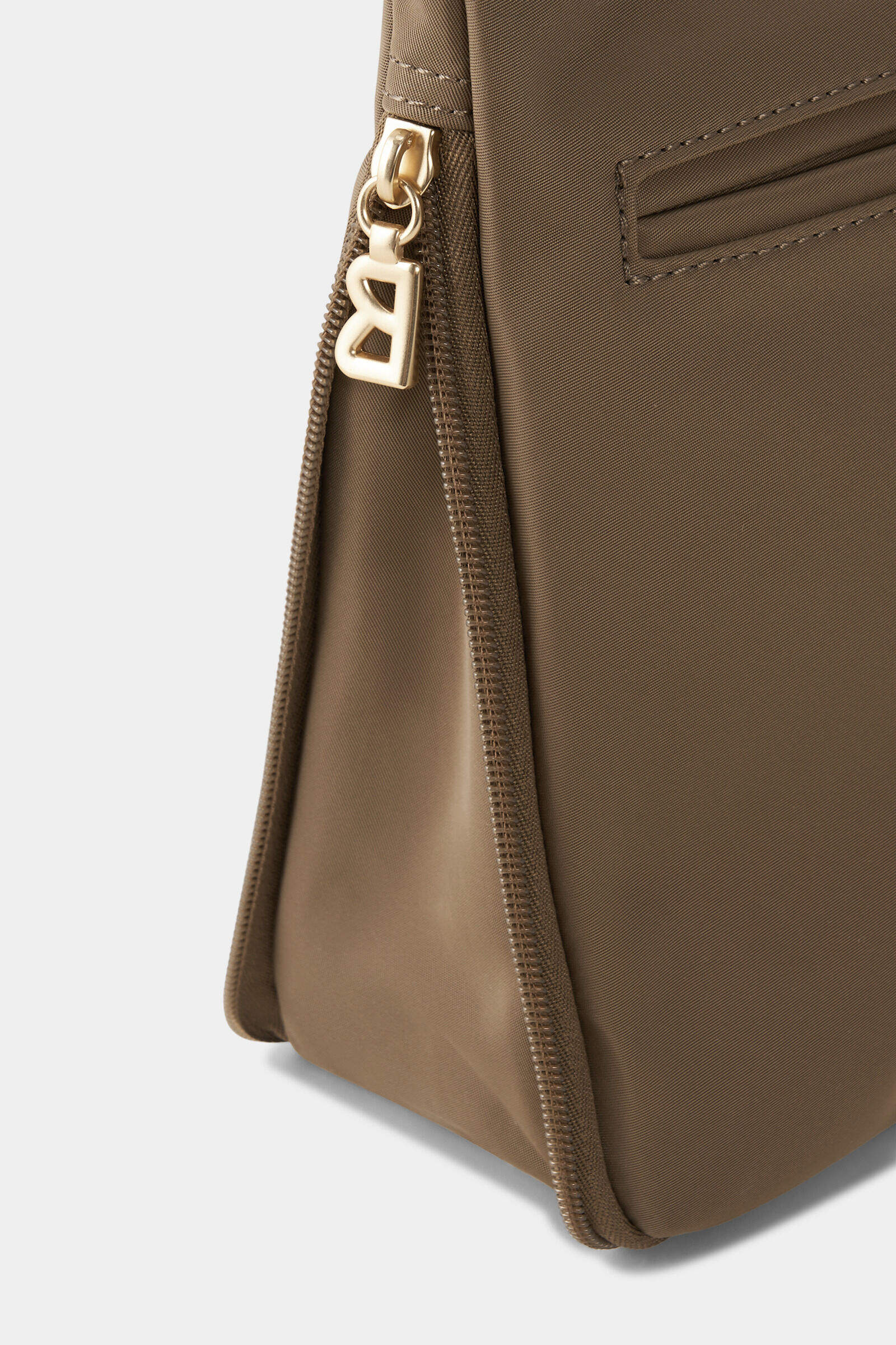 Schultertasche Saxon Serena Braun