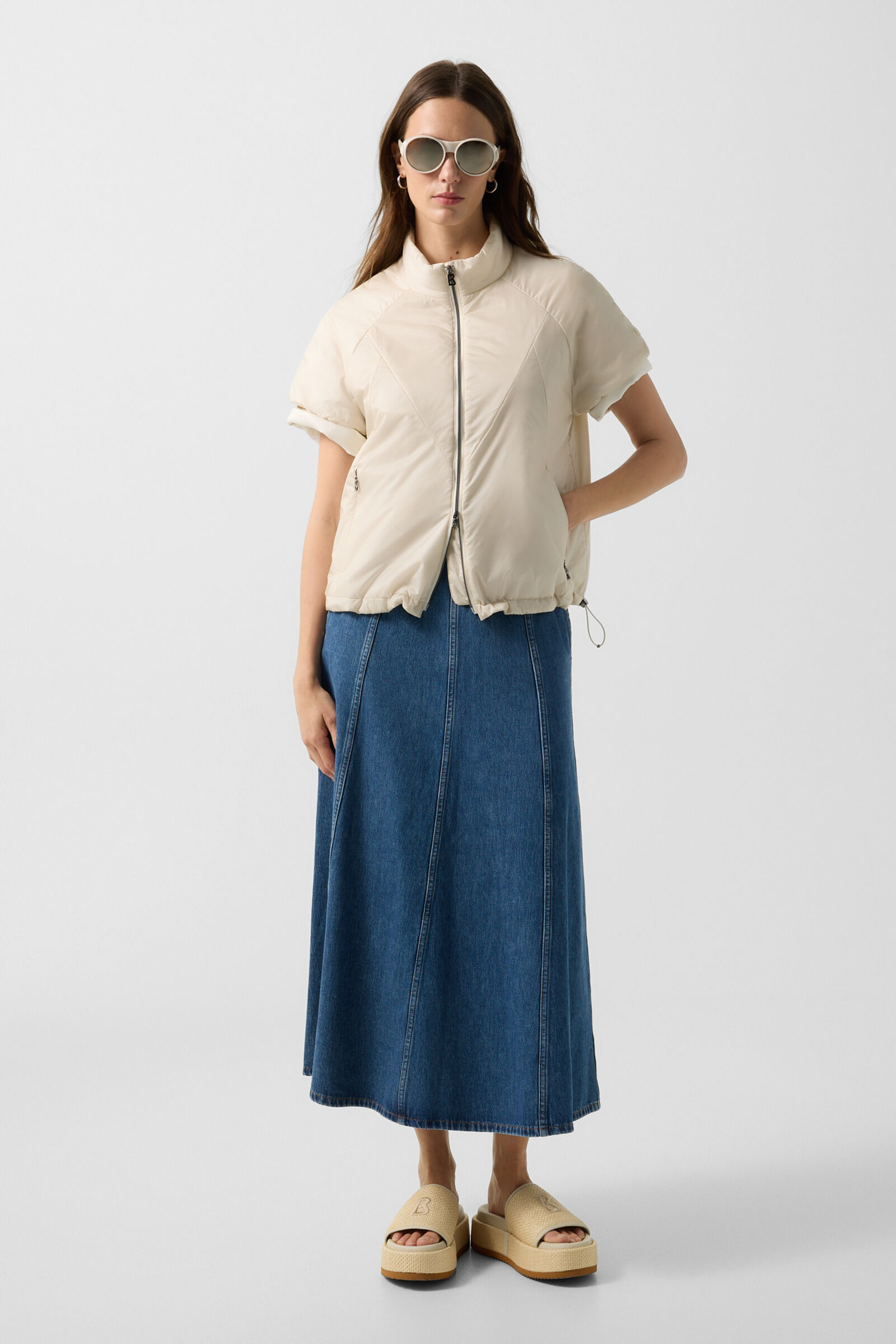 Lightweight-Jacke Britany Creme