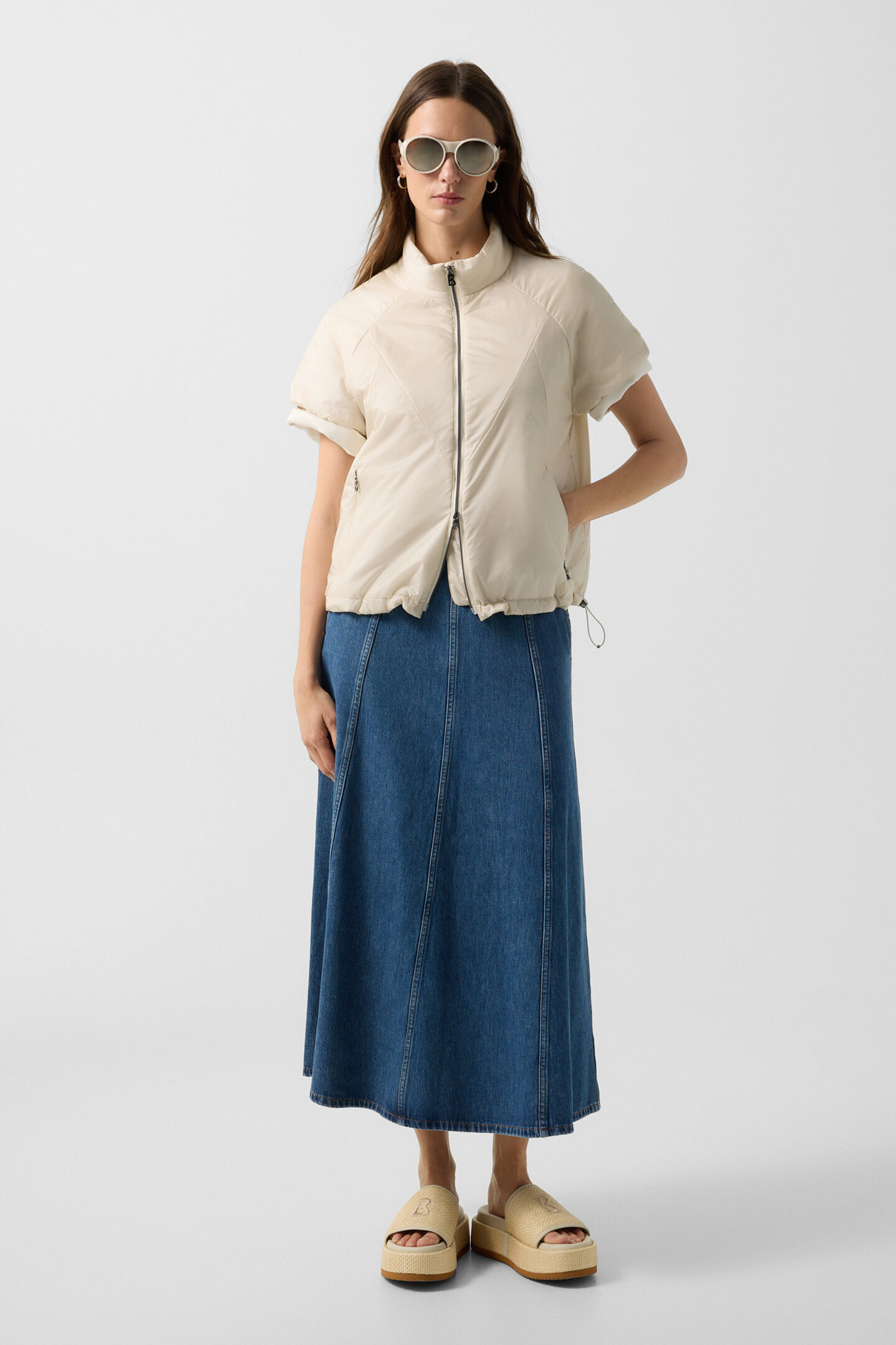 Lightweight-Jacke Britany Creme