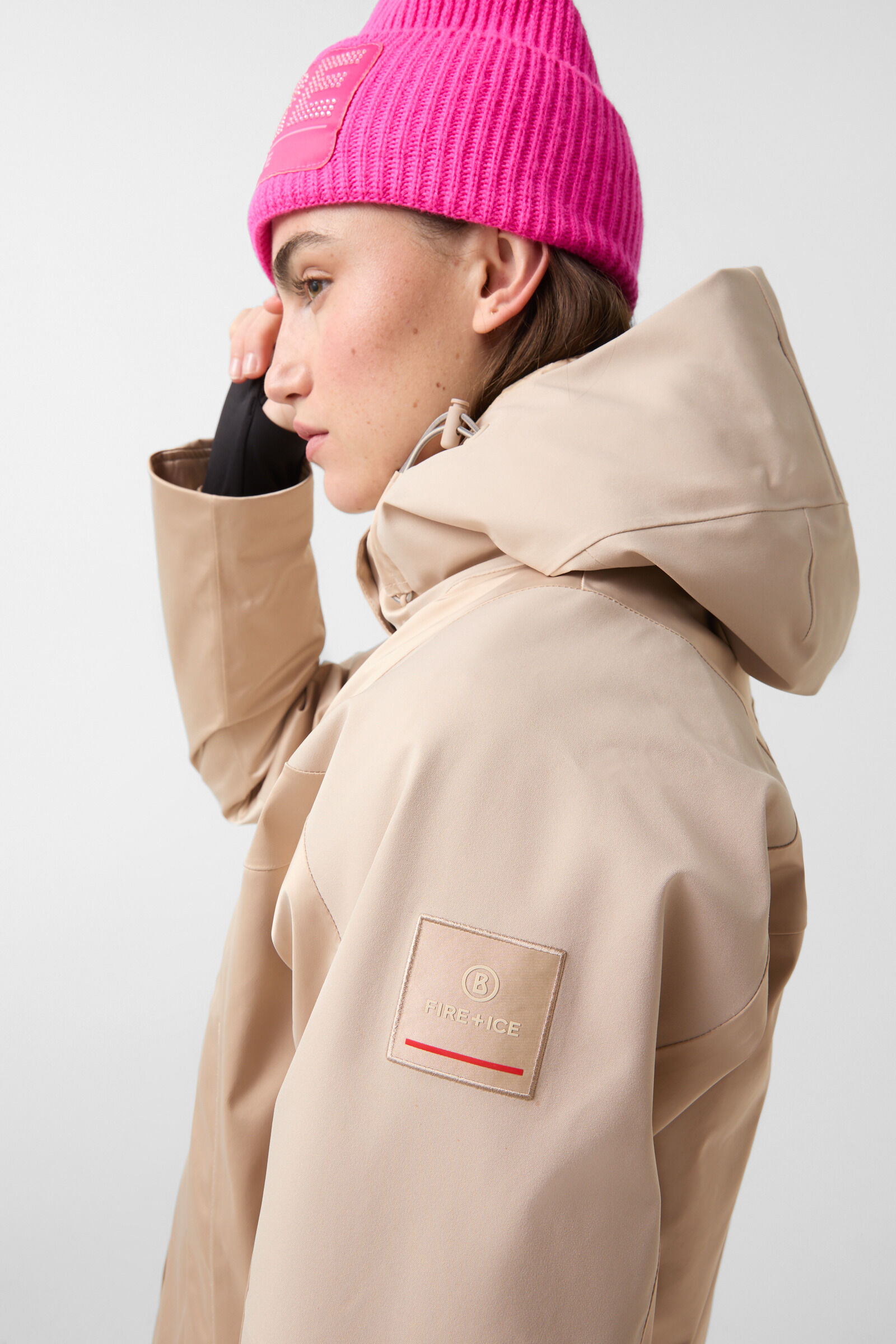 Tinka ski jacket Beige