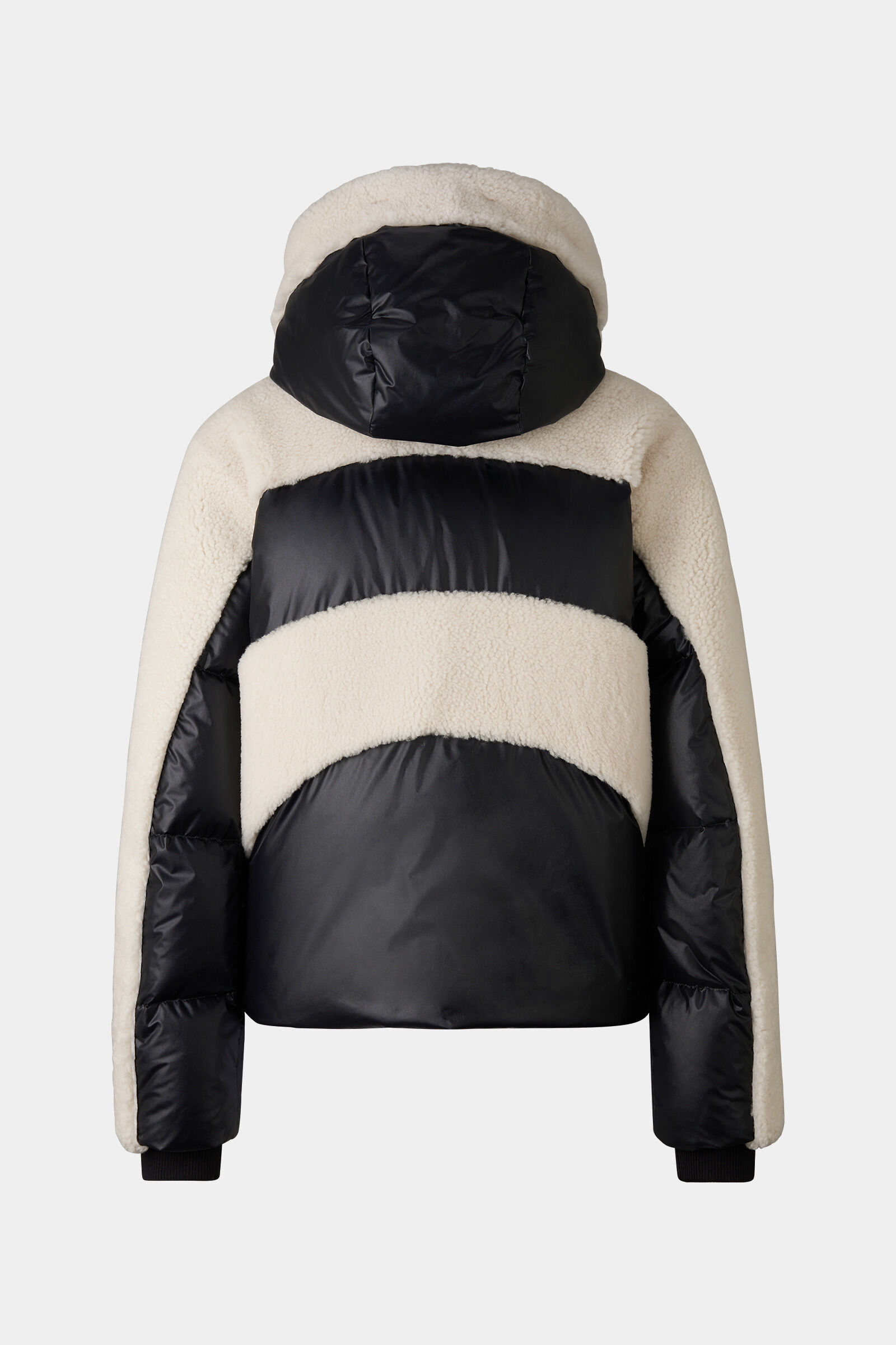 Dana down ski jacket Black/Off-White