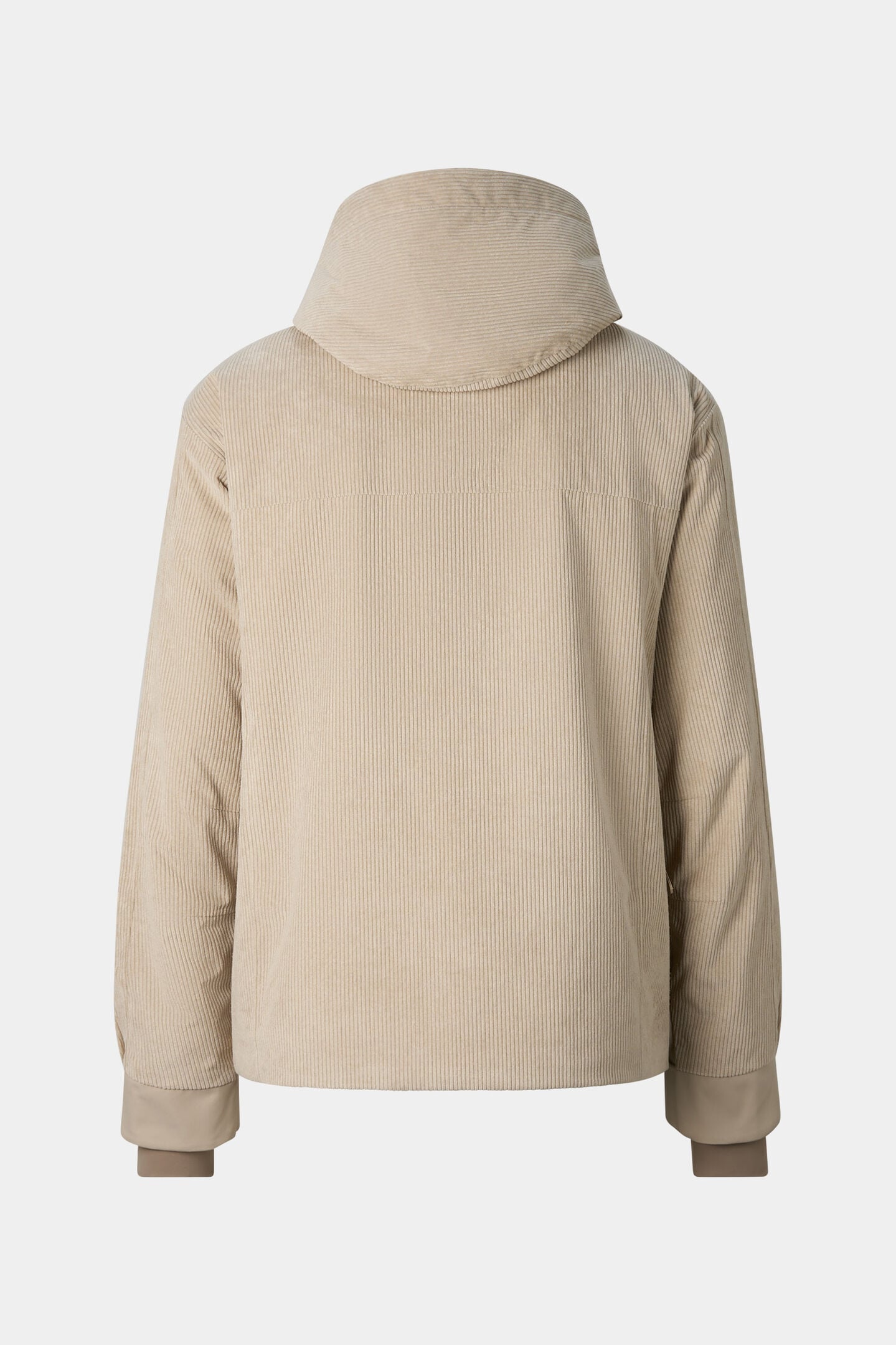 Cord-Skijacke Flint Beige