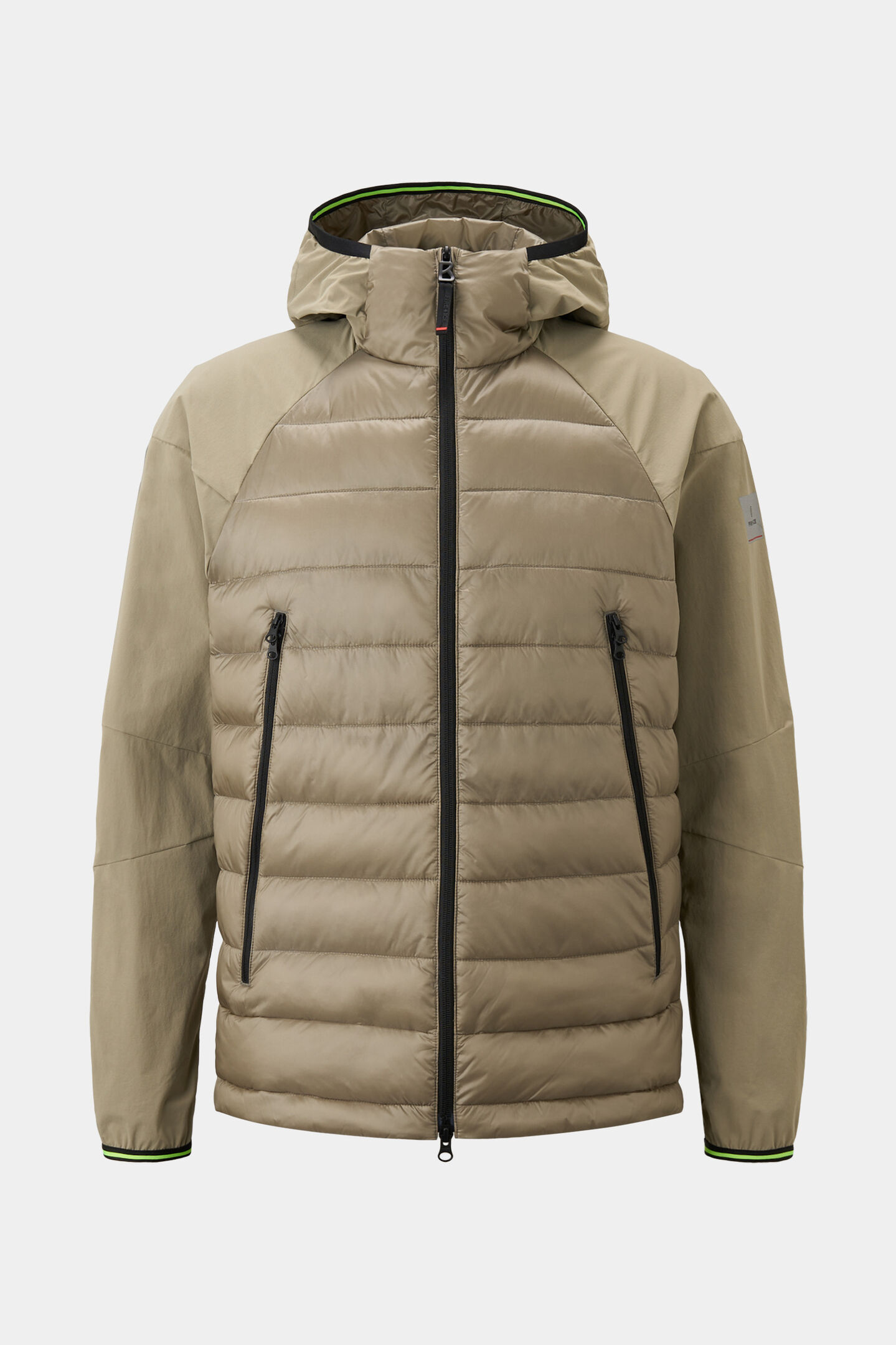 Hybrid-Steppjacke Kegan Dunkelbeige