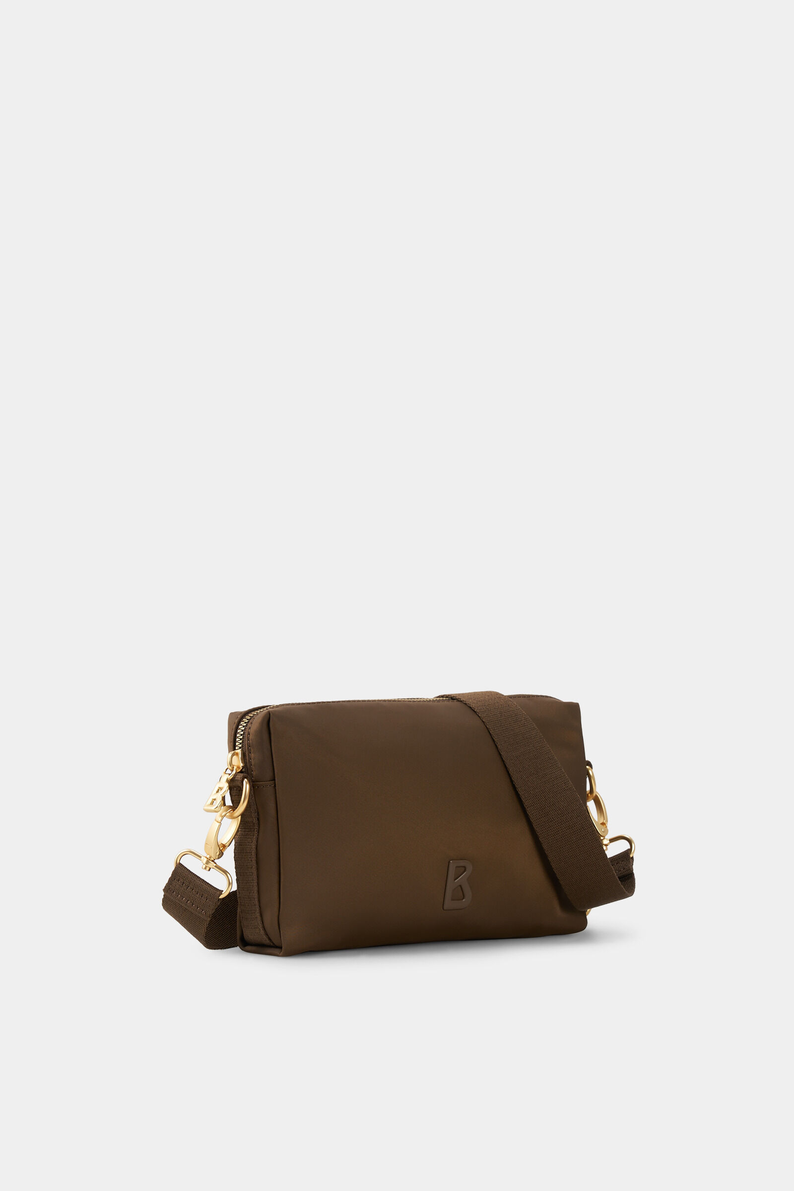Verbier Play Pukie crossbody bag Dark brown