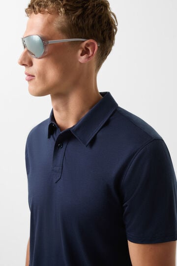 Polo-Shirt Luke Navy-Blau Polo-Shirt Luke Navy-Blau