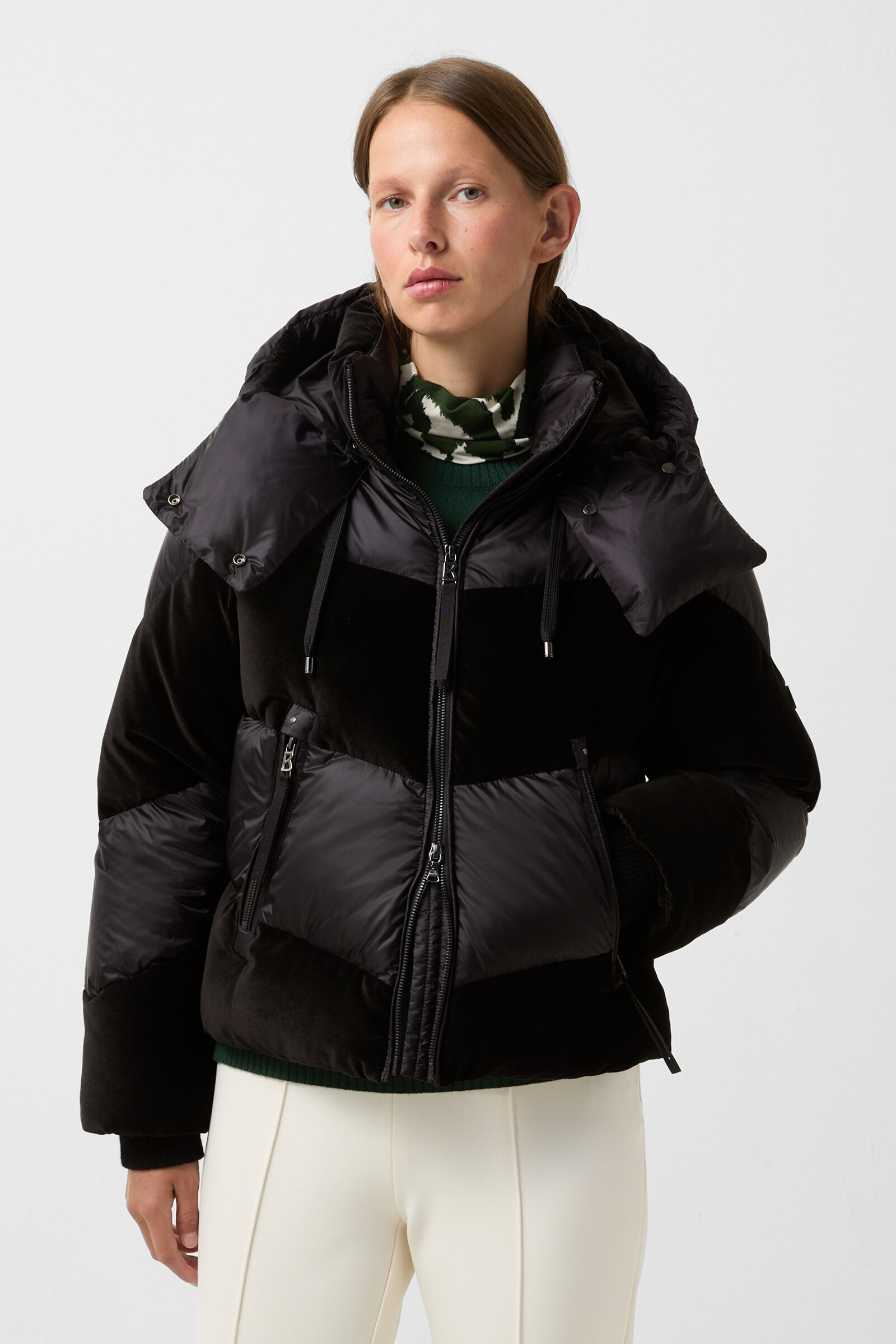 Cathy down jacket Black