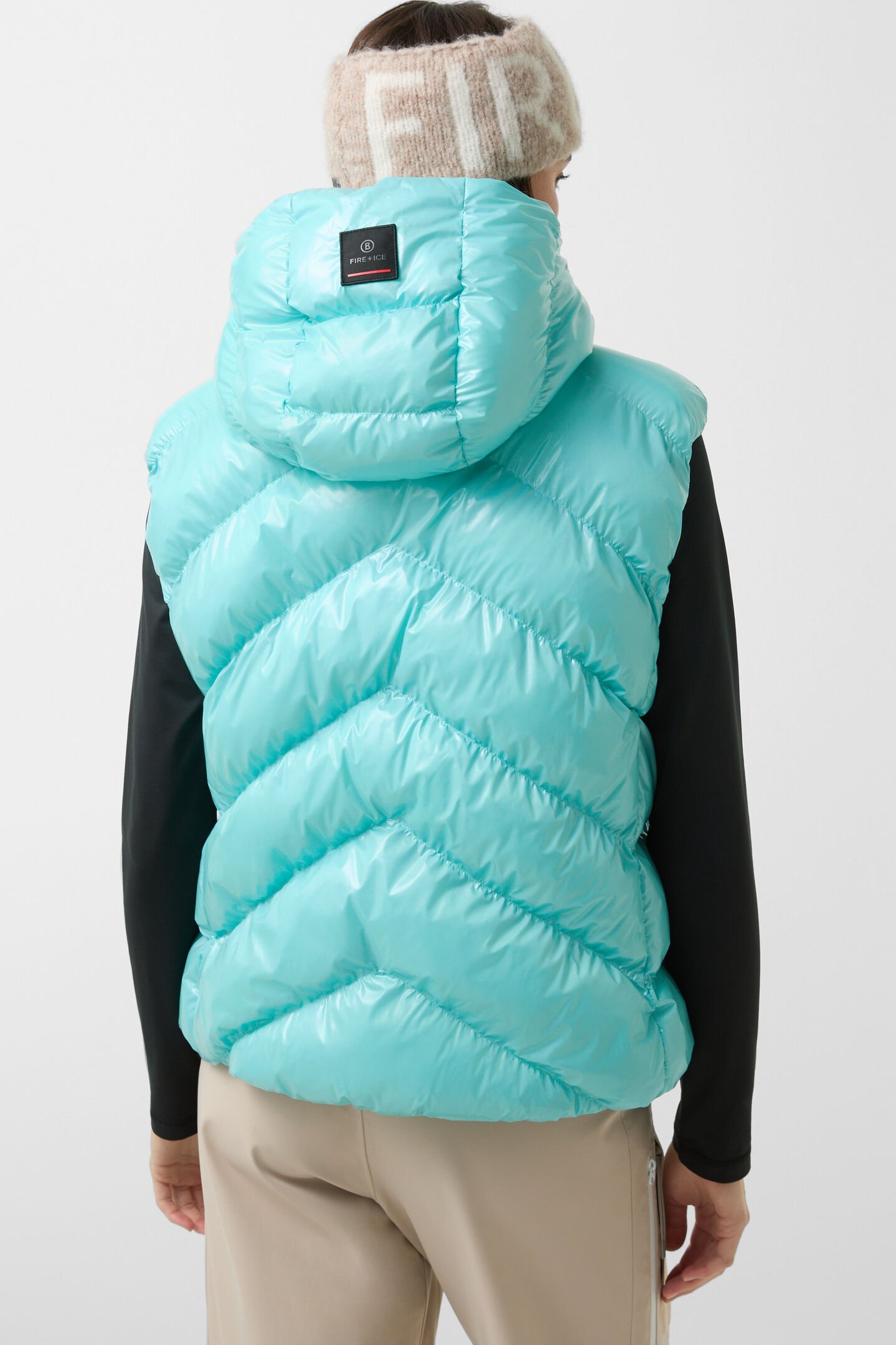 Naima quilted waistcoat Ice blue