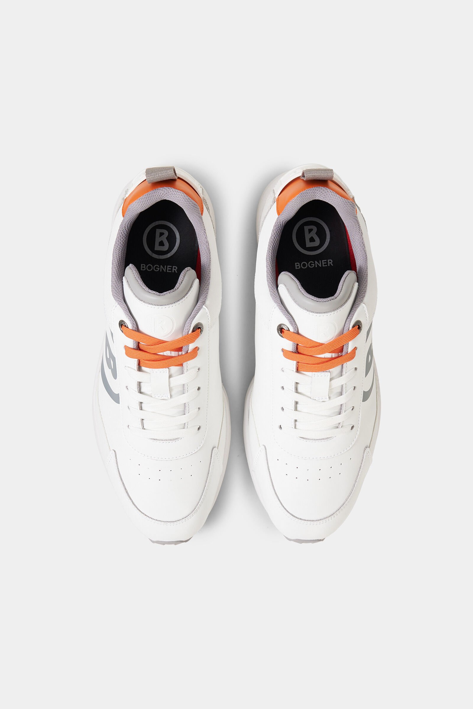 Golf sneaker White/Orange