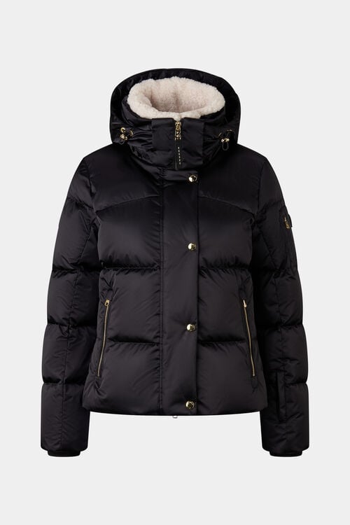 Hella down ski jacket Black