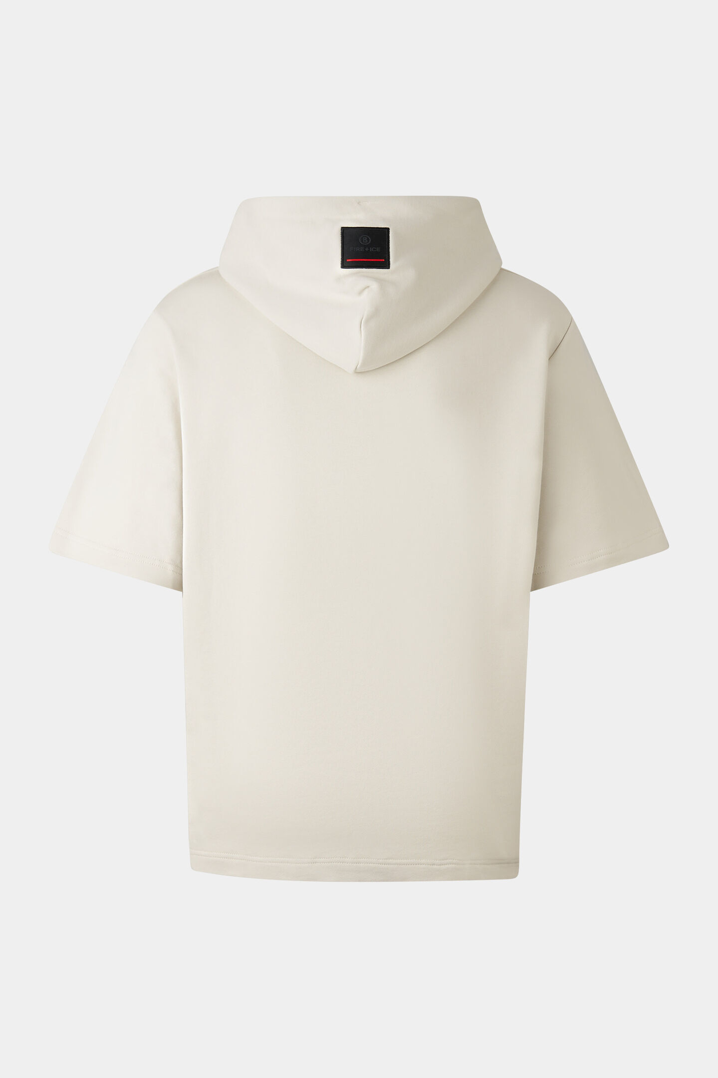 Helge short-sleeved hoodie Sand