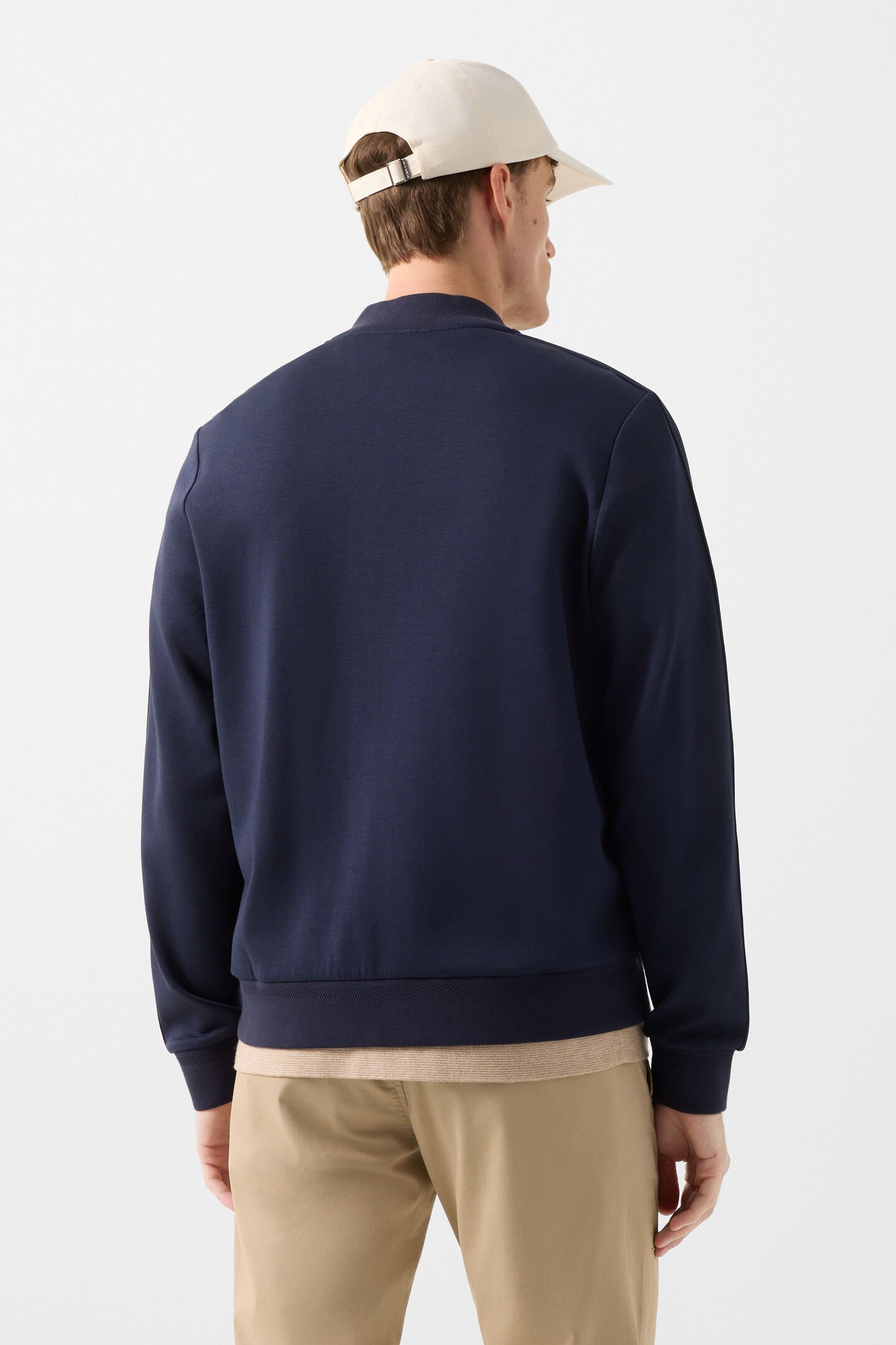 Sweatjacke Lennox Navy-Blau