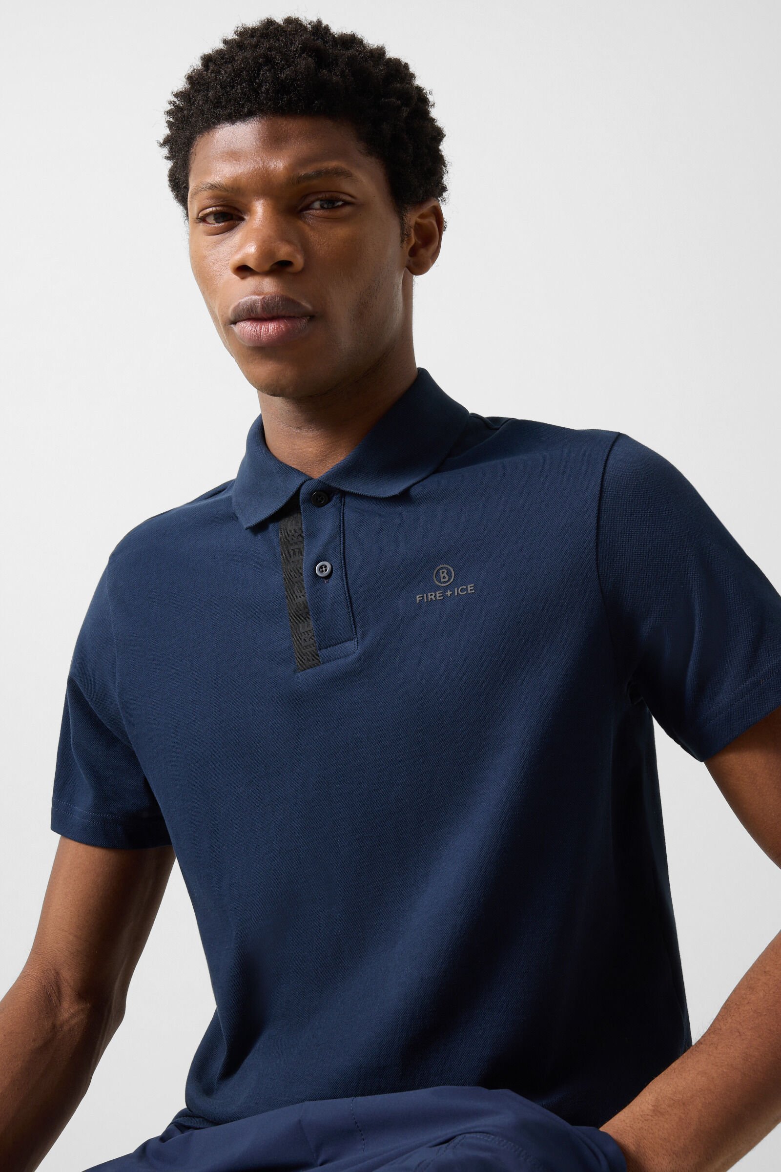 Ramon polo shirt Dark blue