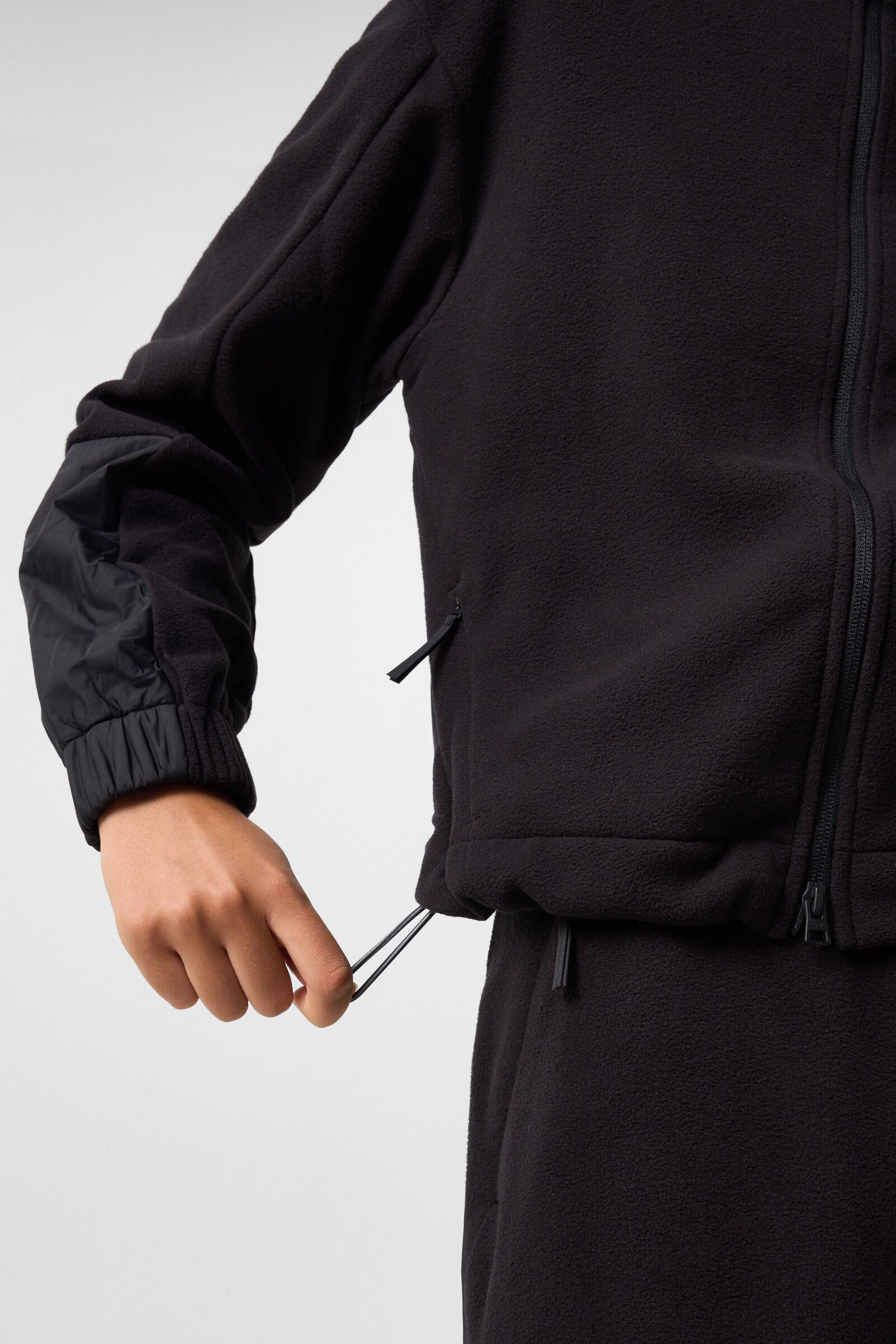 Lucy Fleece Jacket Black