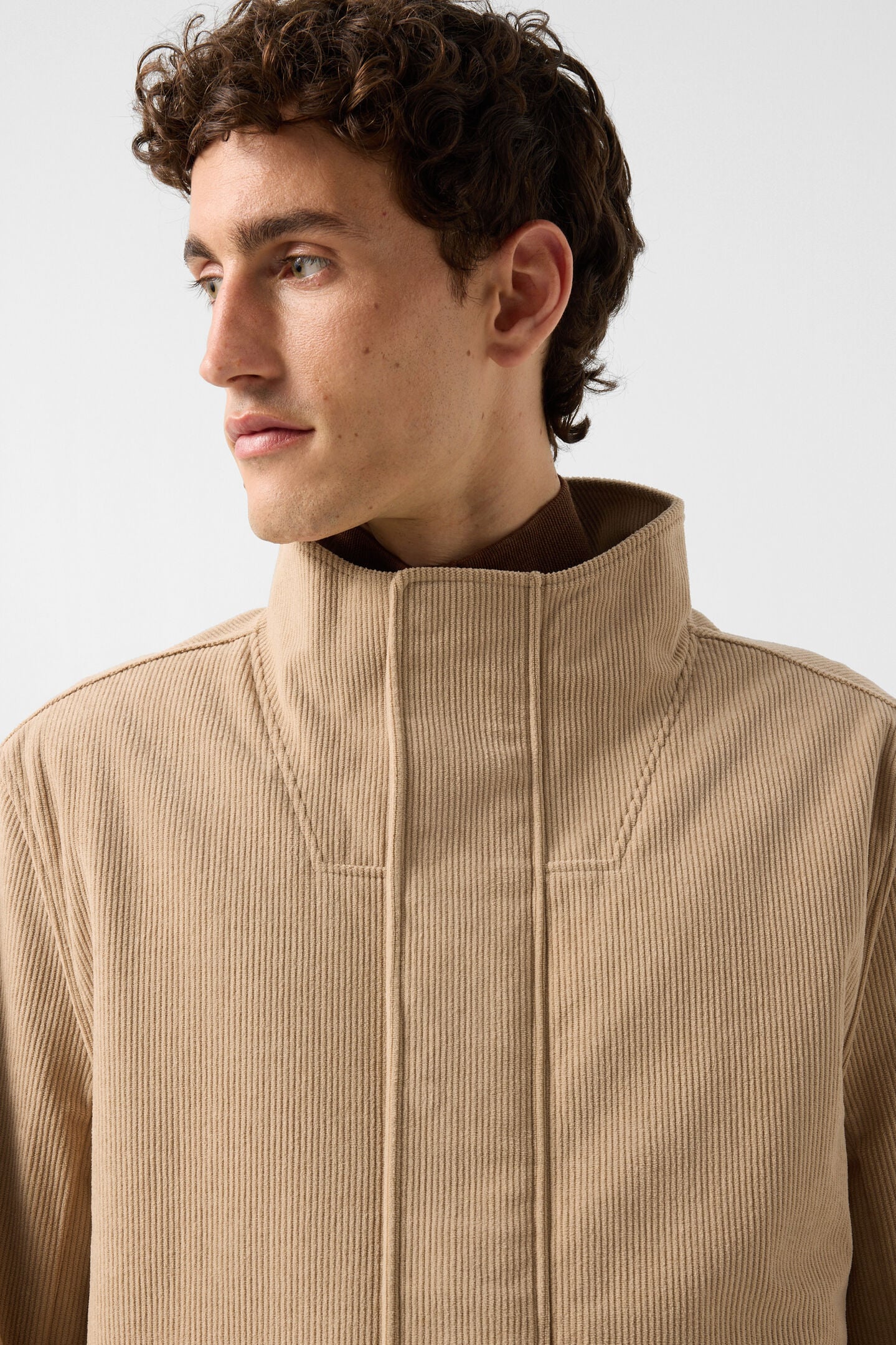 Corduroy jacket Baxter Beige