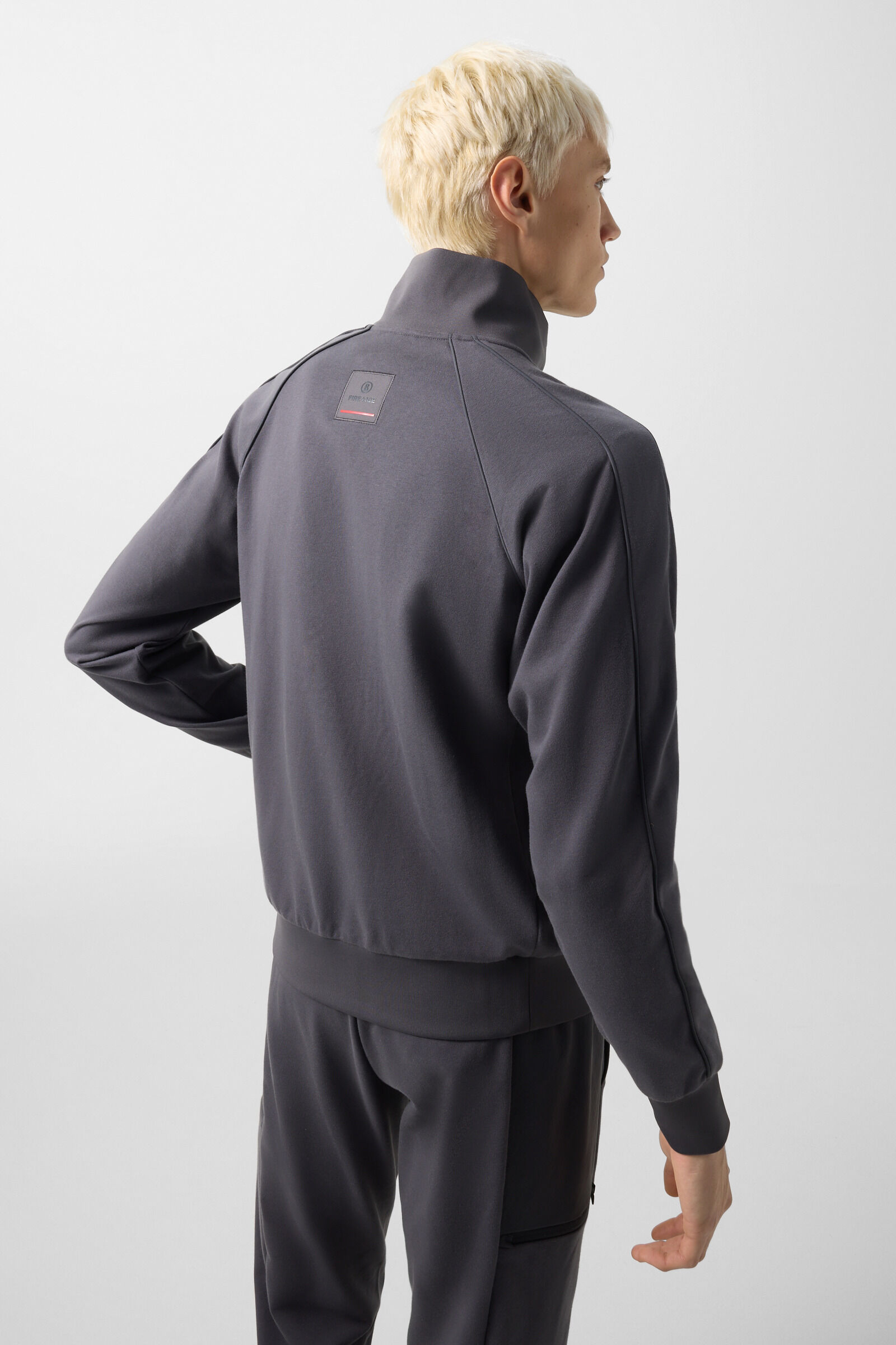 Diego jersey jacket Anthracite