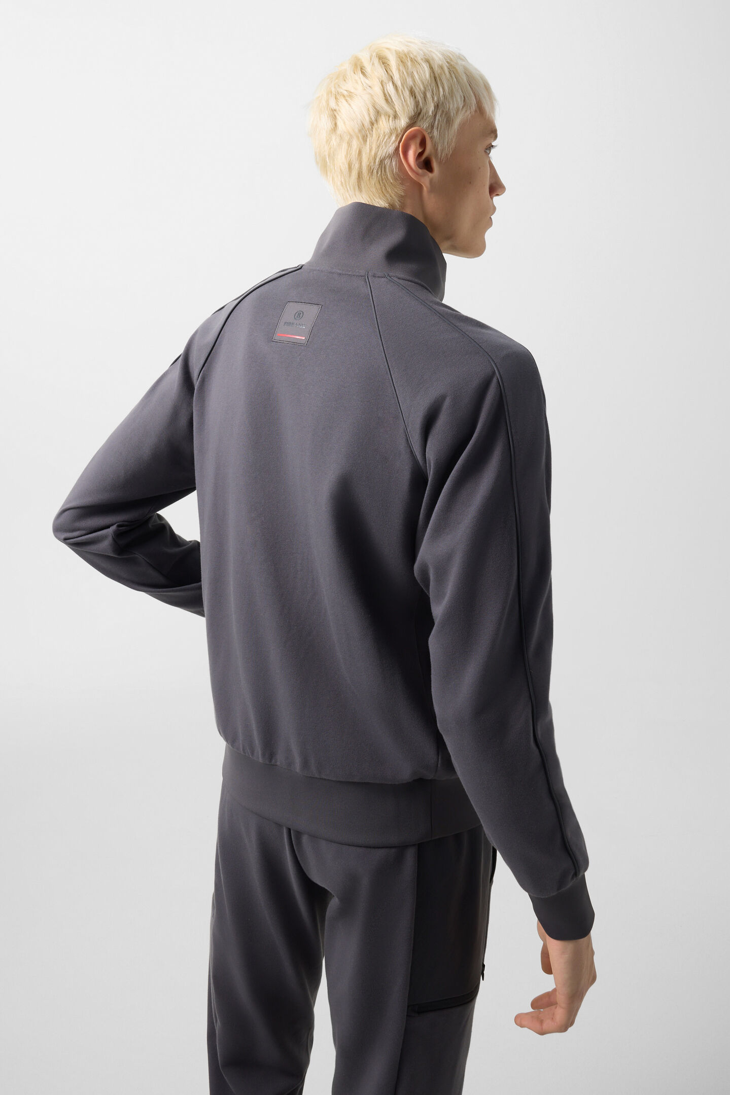 Diego jersey jacket Anthracite