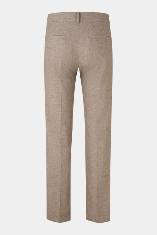 Flanell-Hose Riley Business Taupe