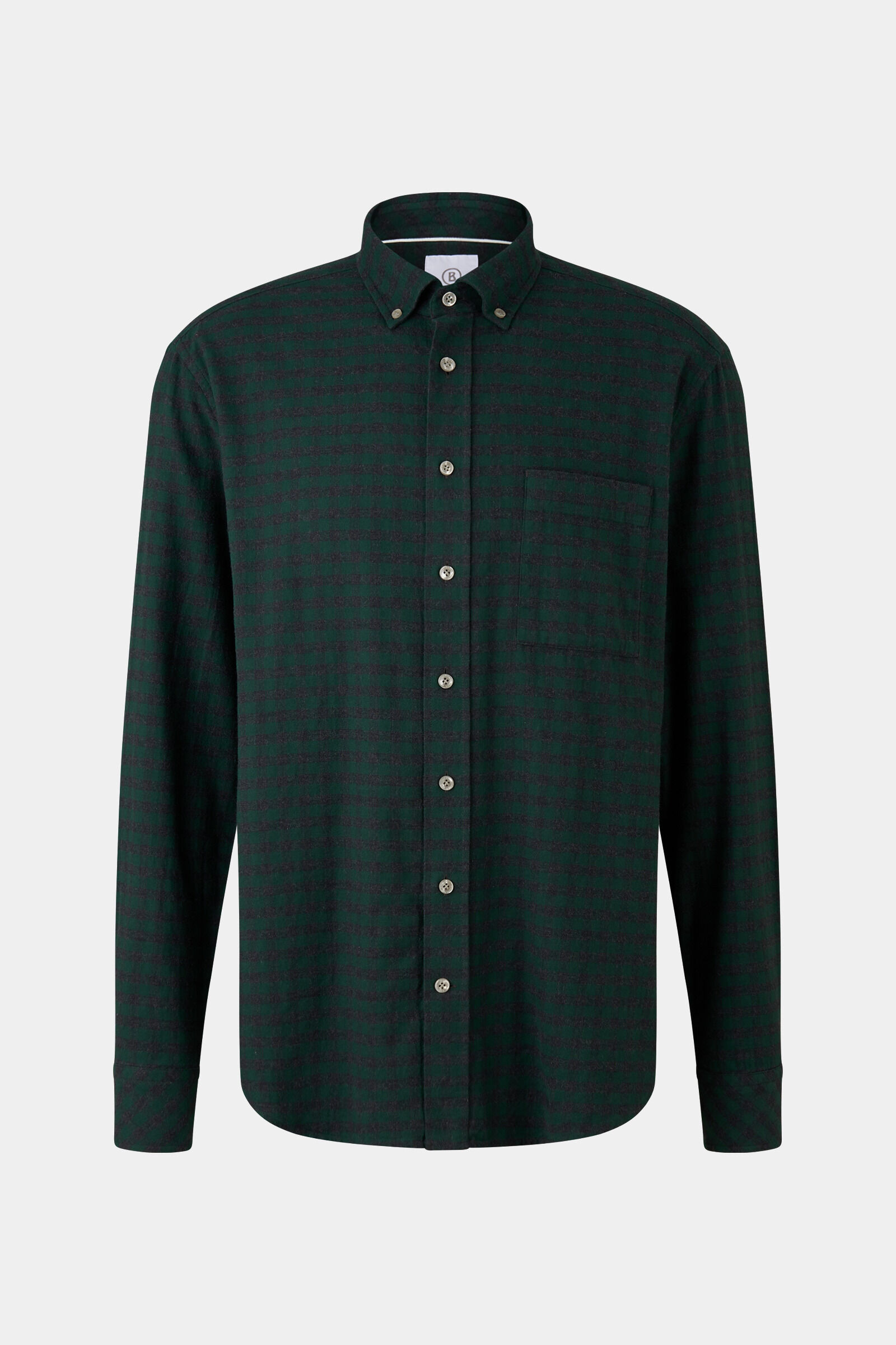 Timt flannel shirt Dark green/anthracite