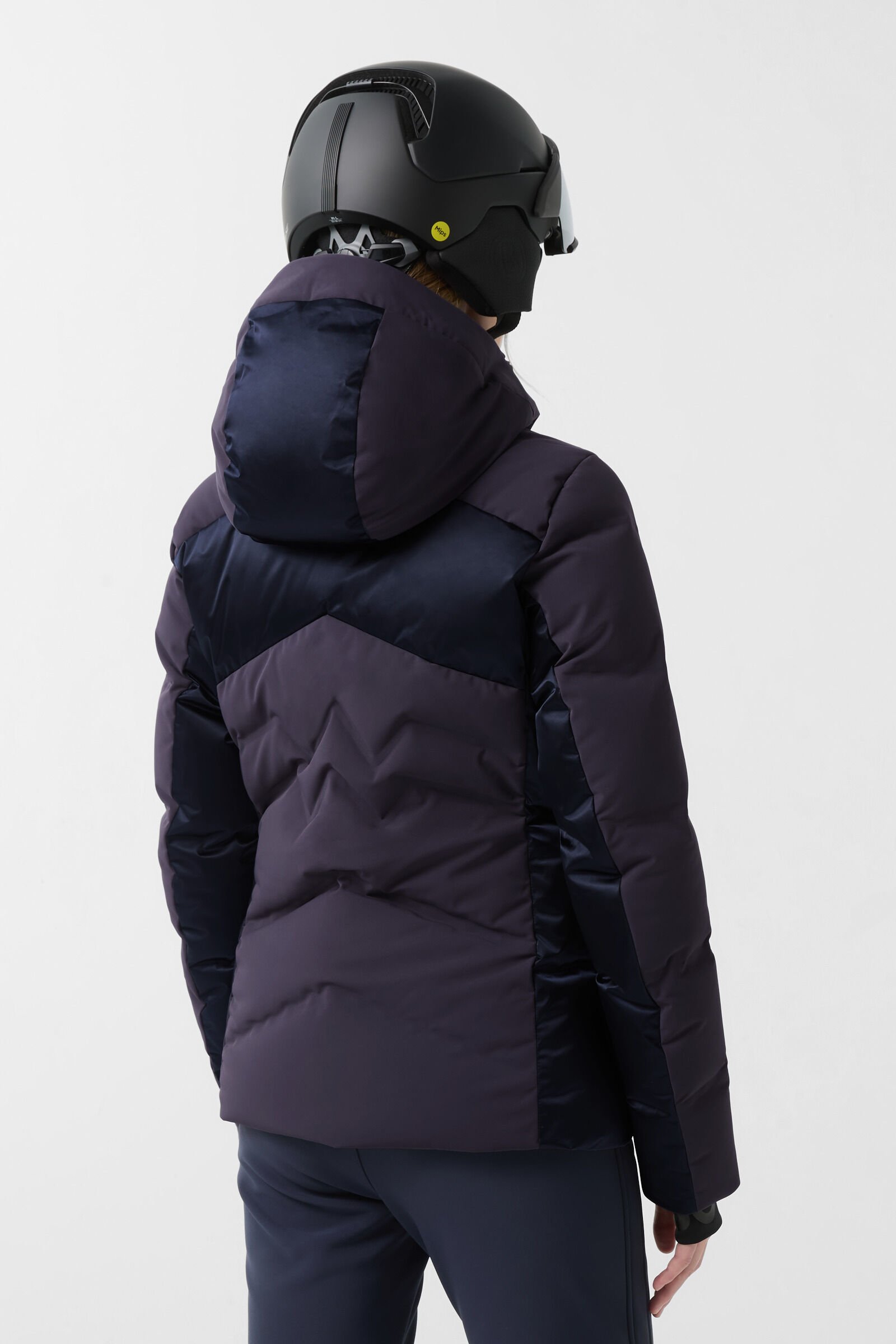 Delin down ski jacket Navy blue