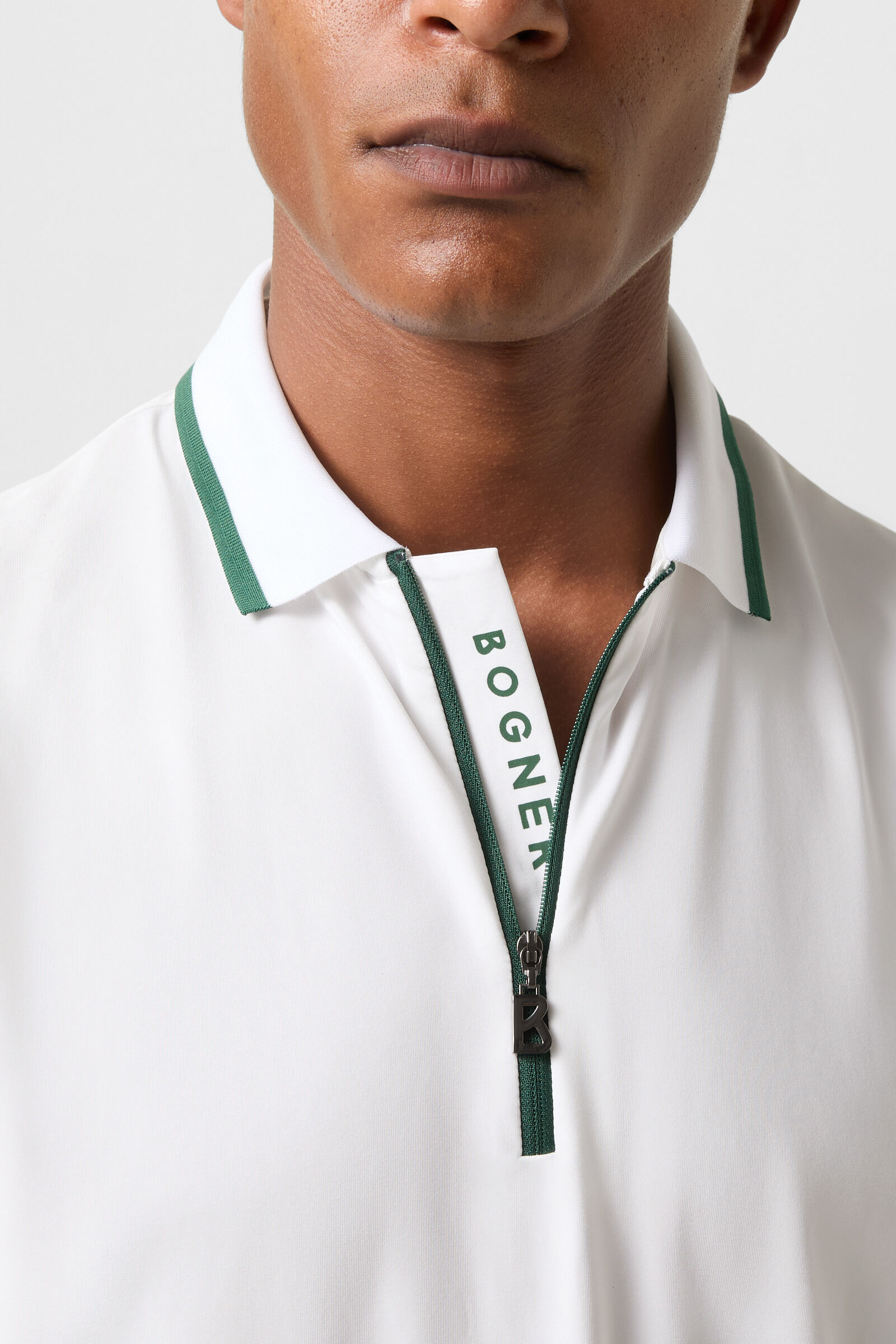 Funktions-Polo-Shirt Cody Wei&szlig;