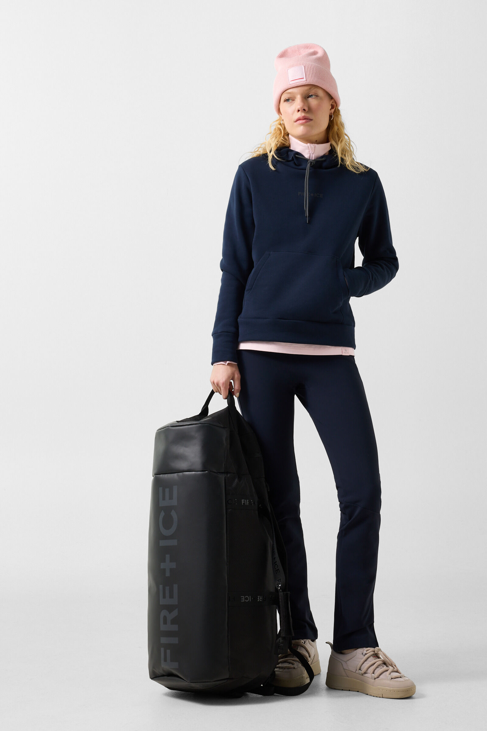 Baumwoll-Hoodie Nila Navy