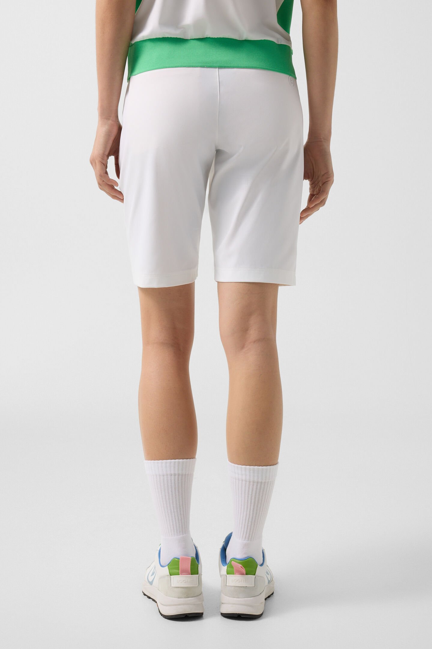 Zita functional Bermuda shorts Off-White