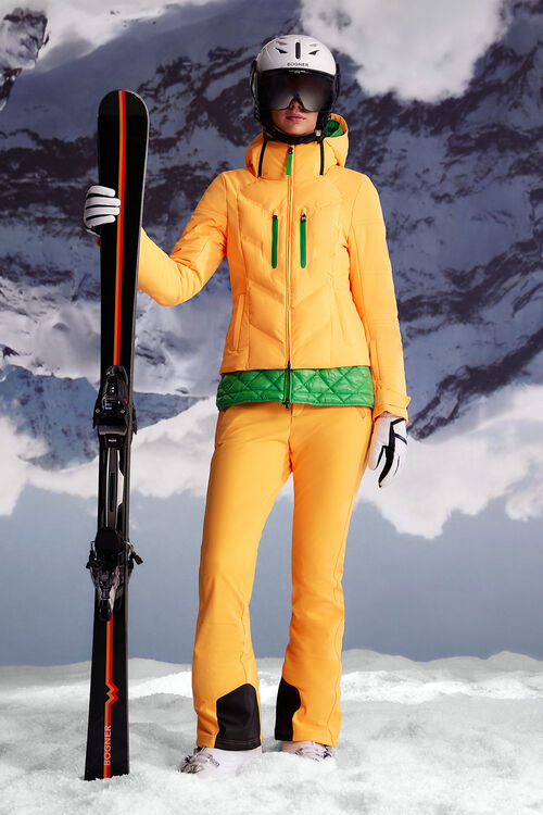 Ski Look Maela Orange Green