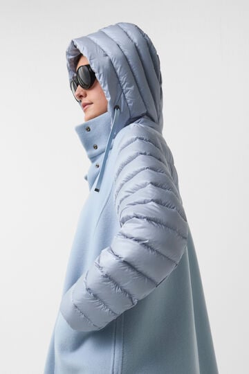 Woll-Daunenmantel Isy Hellblau Woll-Daunenmantel Isy Hellblau