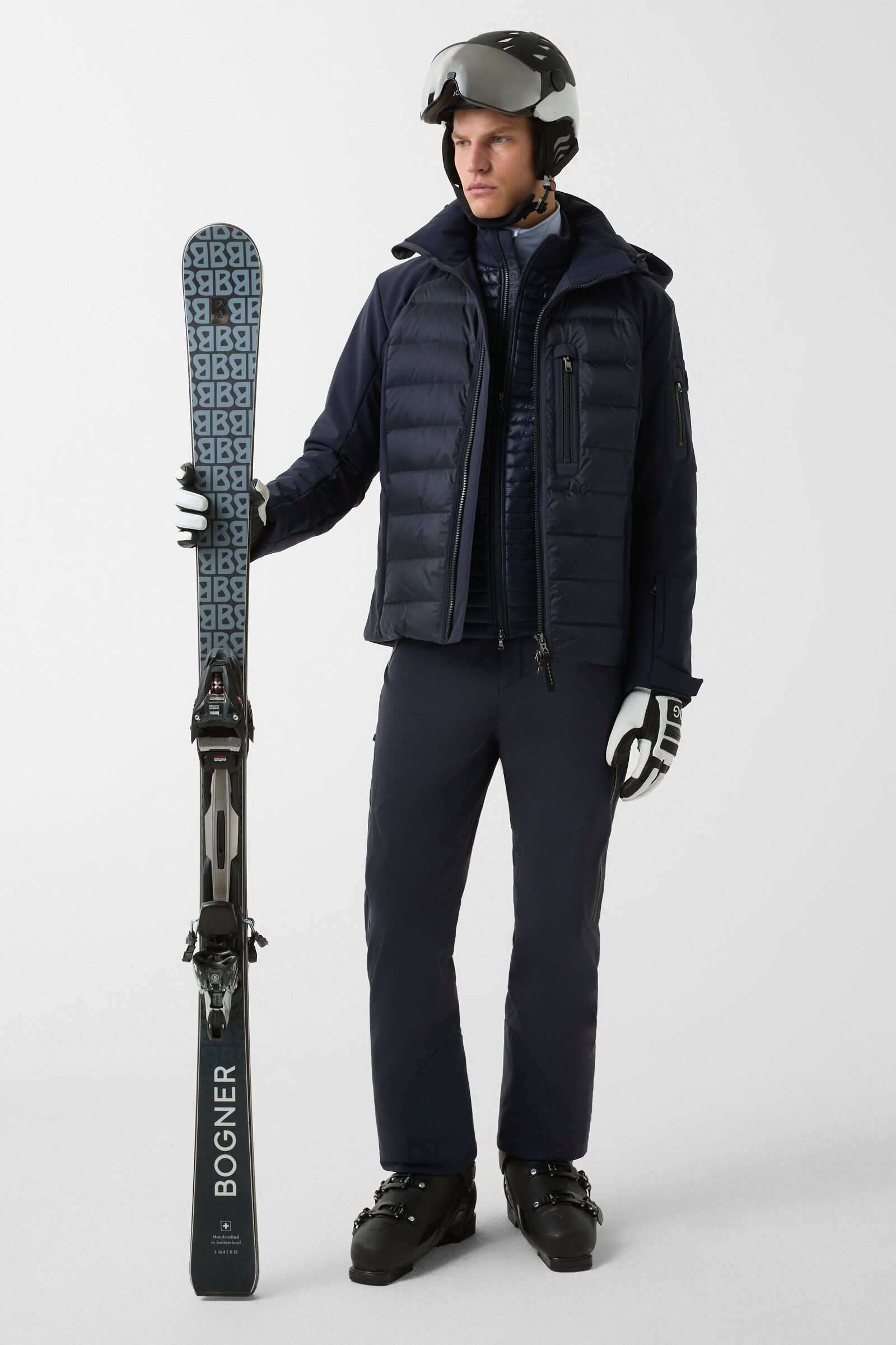 First Layer Verti Light blue/white