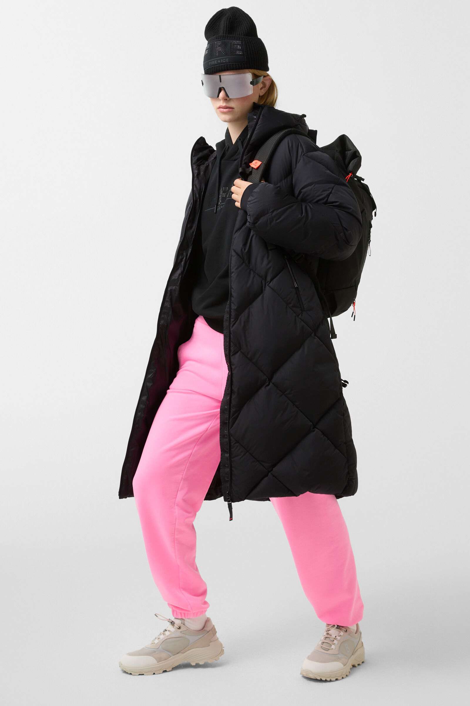 Beth down coat Black