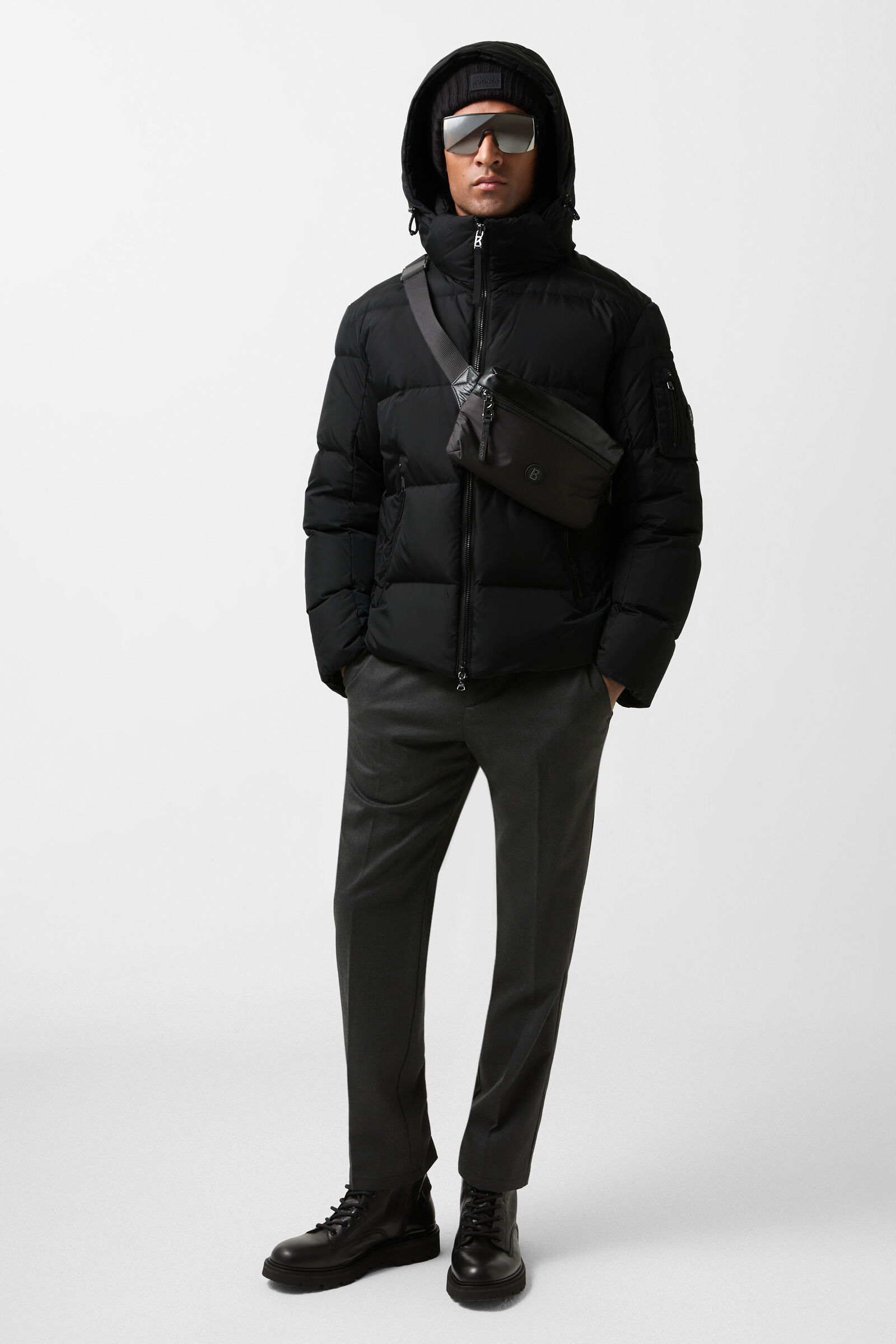 Jamy down jacket Black