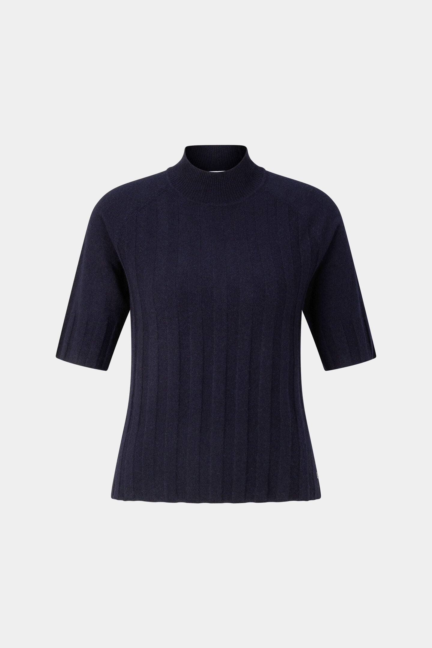 Virgin wool cashmere shirt Tina Navy blue