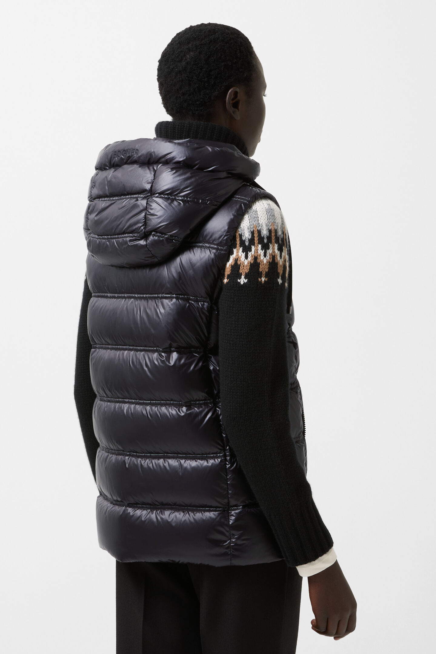 Liddy down waistcoat Black
