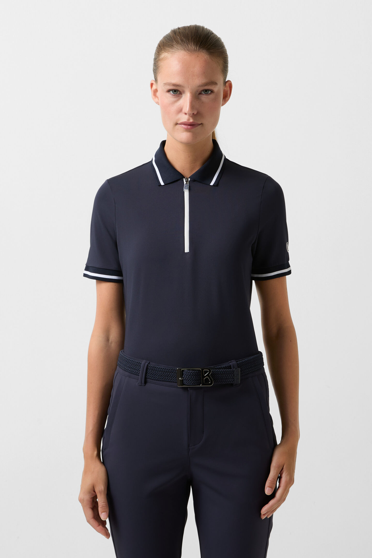 Caylee Functional polo shirt Navy blue