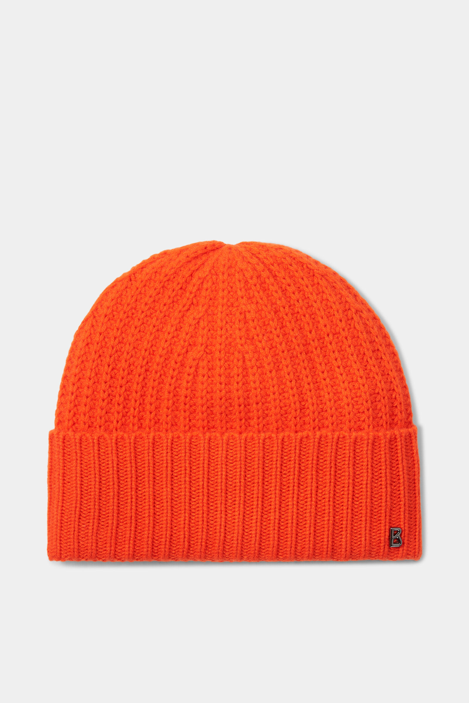 Rex knitted cashmere hat Coral