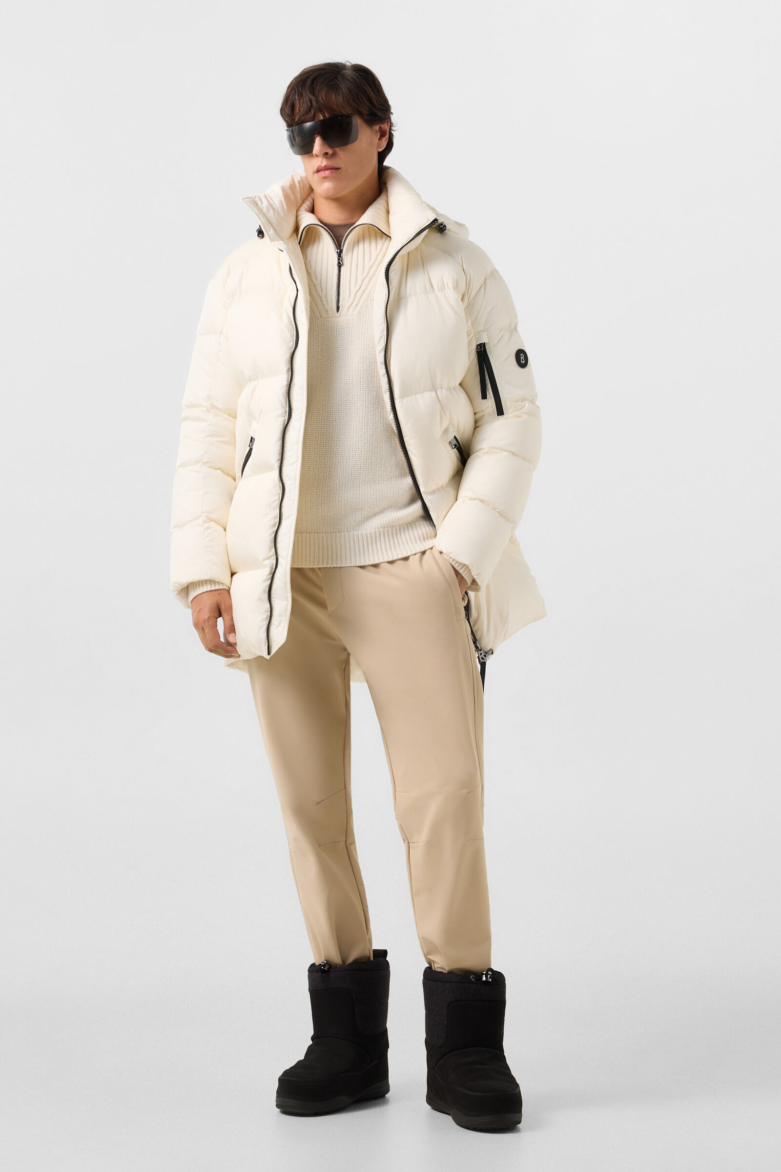 Walter, the Cashmere Troyer Off-White