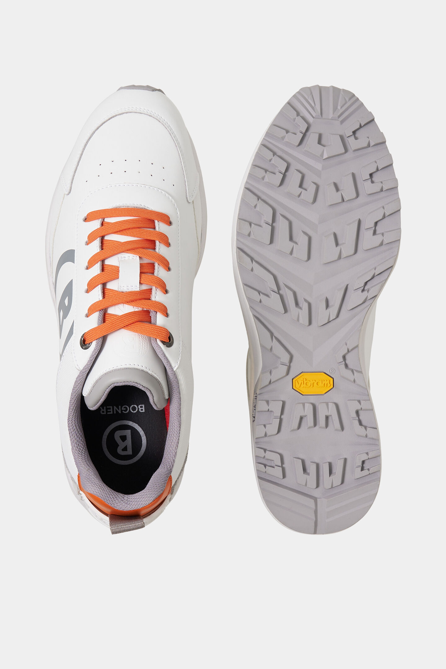 Golf Sneaker Wei&szlig;/Orange