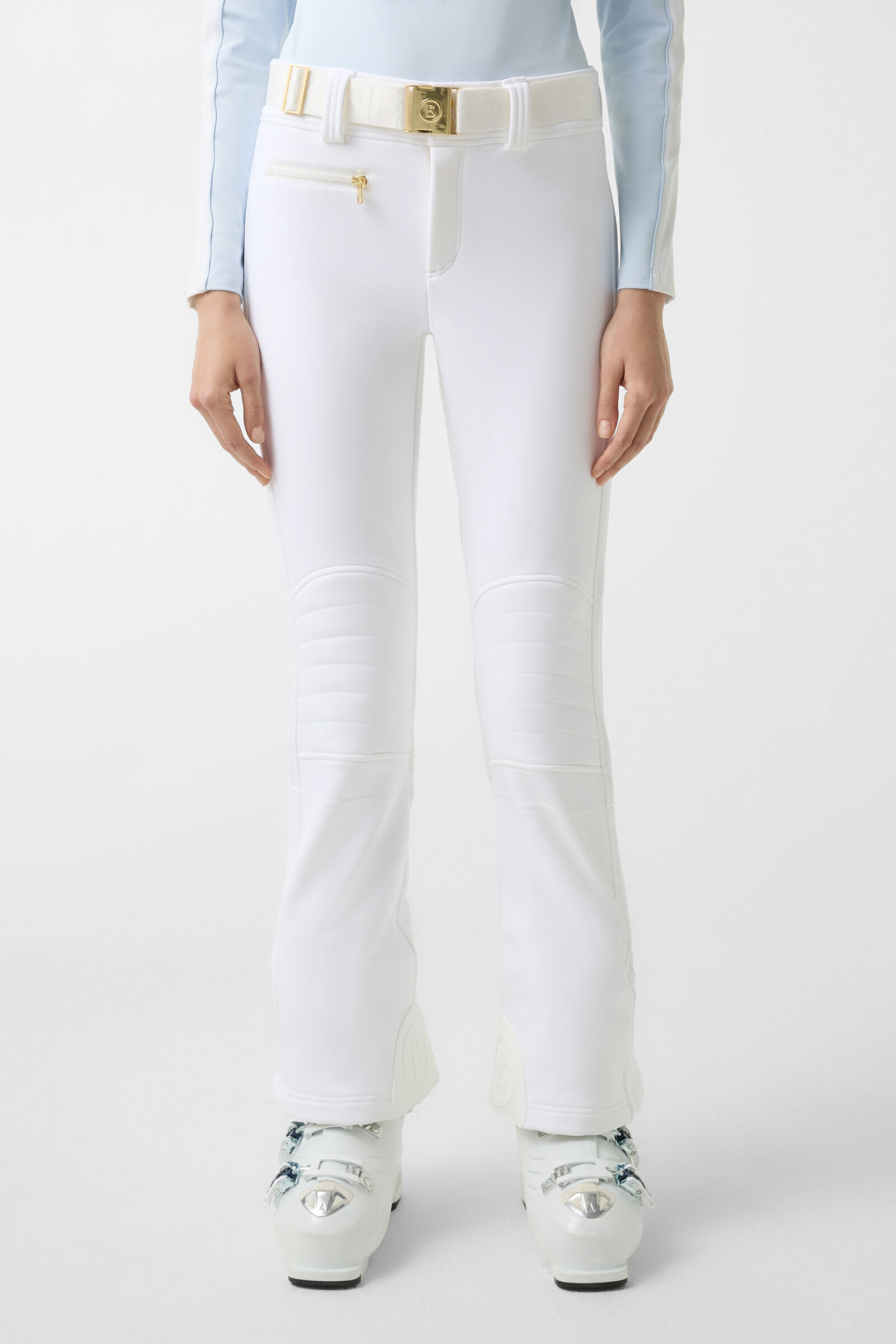 Madei softshell ski trousers White