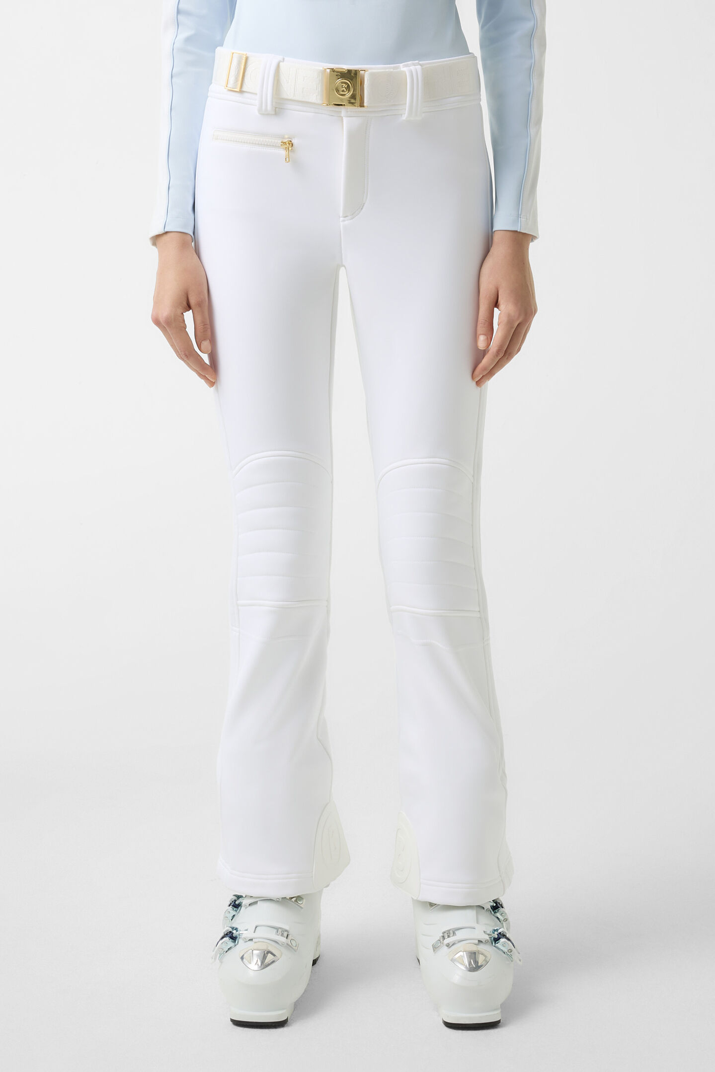 Madei softshell skibroek Wit