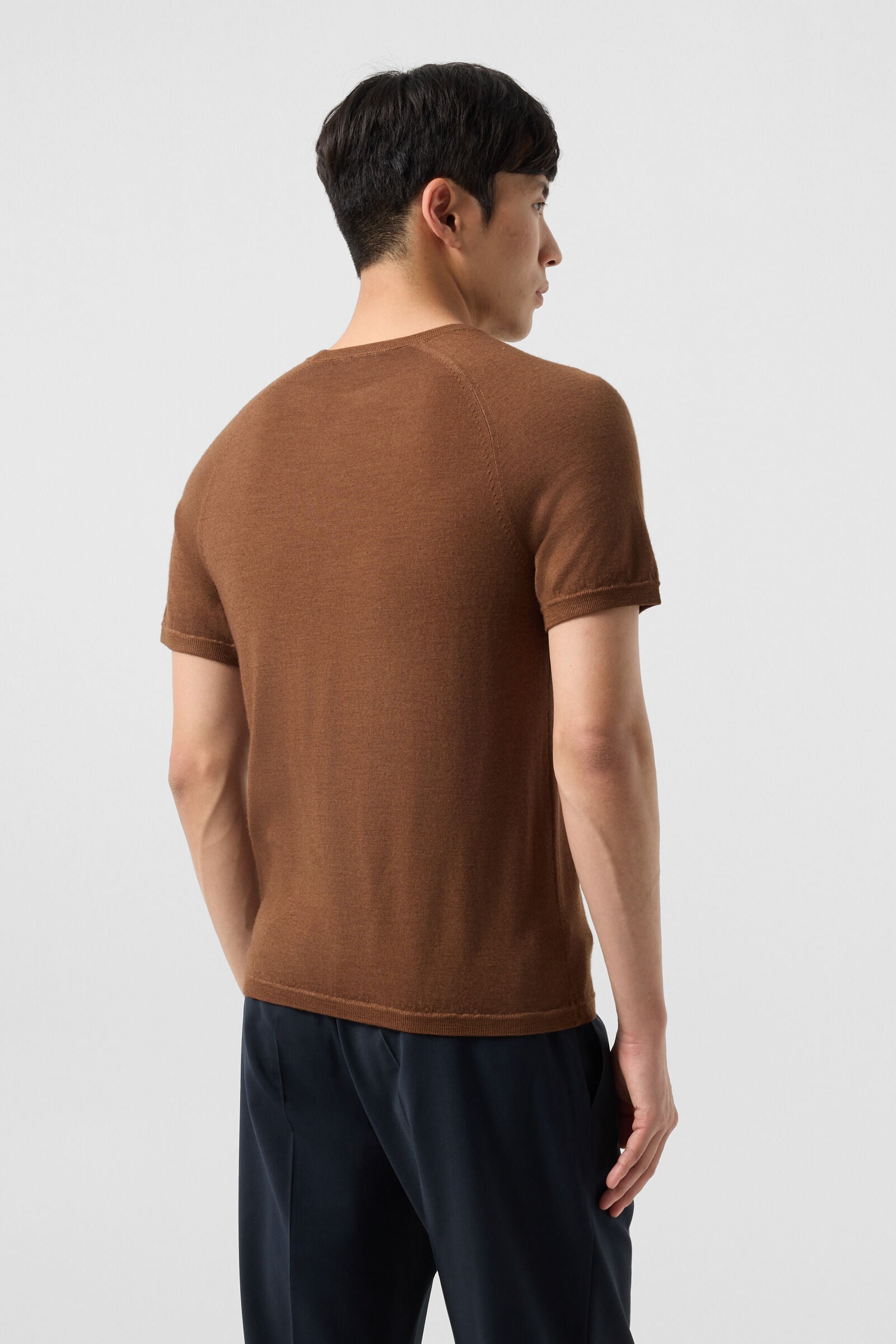 Osaka merino shirt Brown